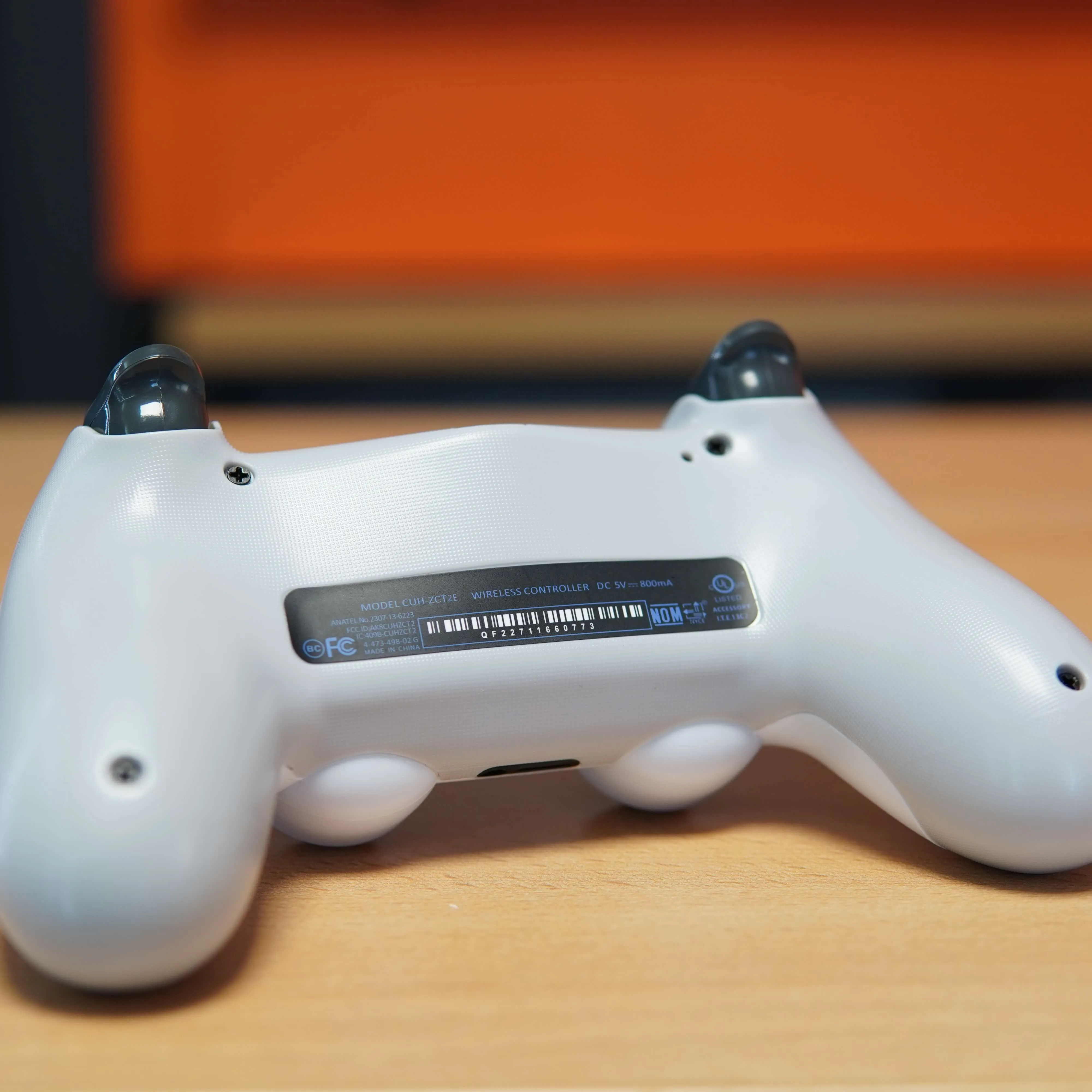 Controller Compatibil cu PS4 (aftermarket), Alb - imagine 7