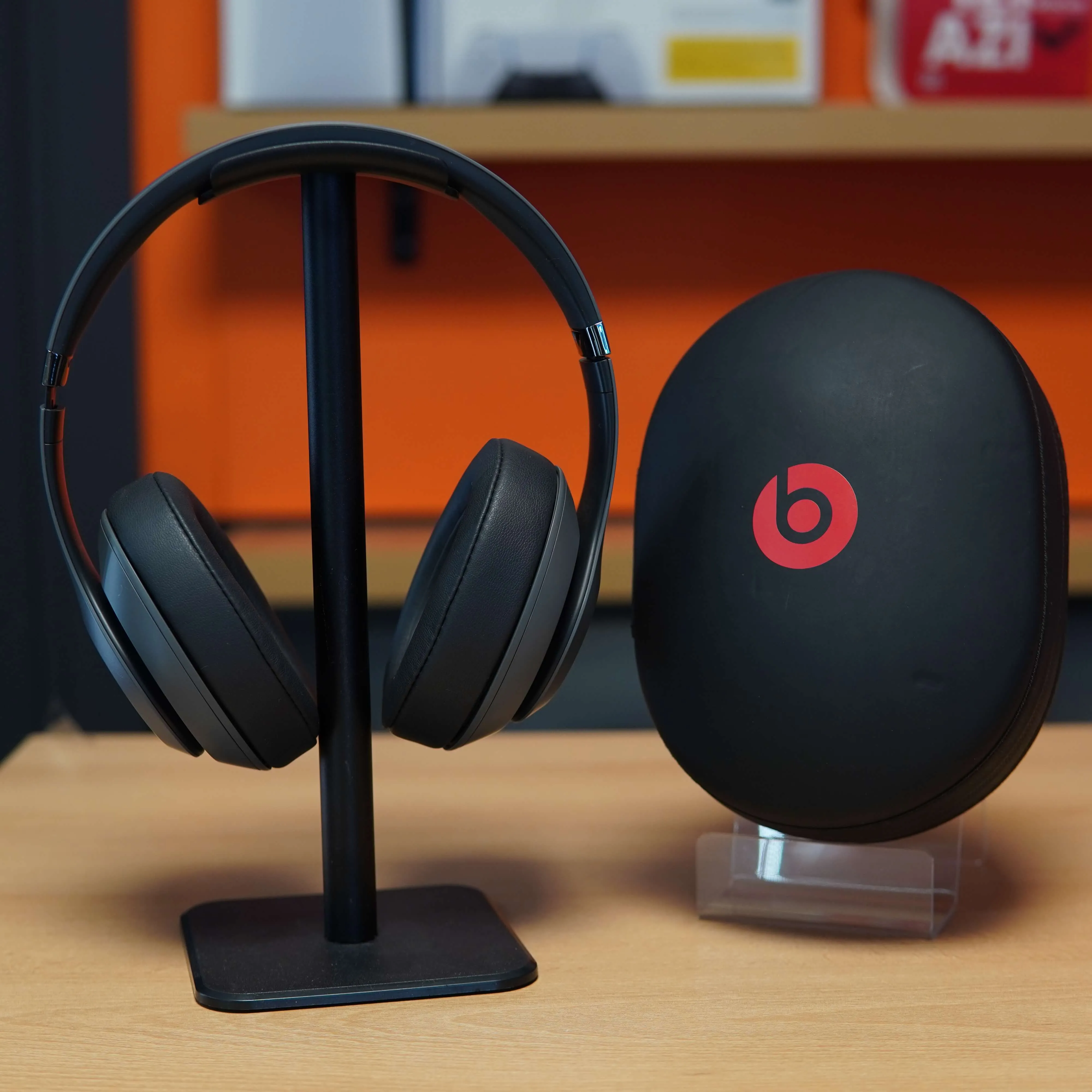 Casti audio Over-Ear Beats by Dr. Dre Studio 3, Wireless, Bluetooth, Noise Cancelling, Shadow Gray - imagine 2