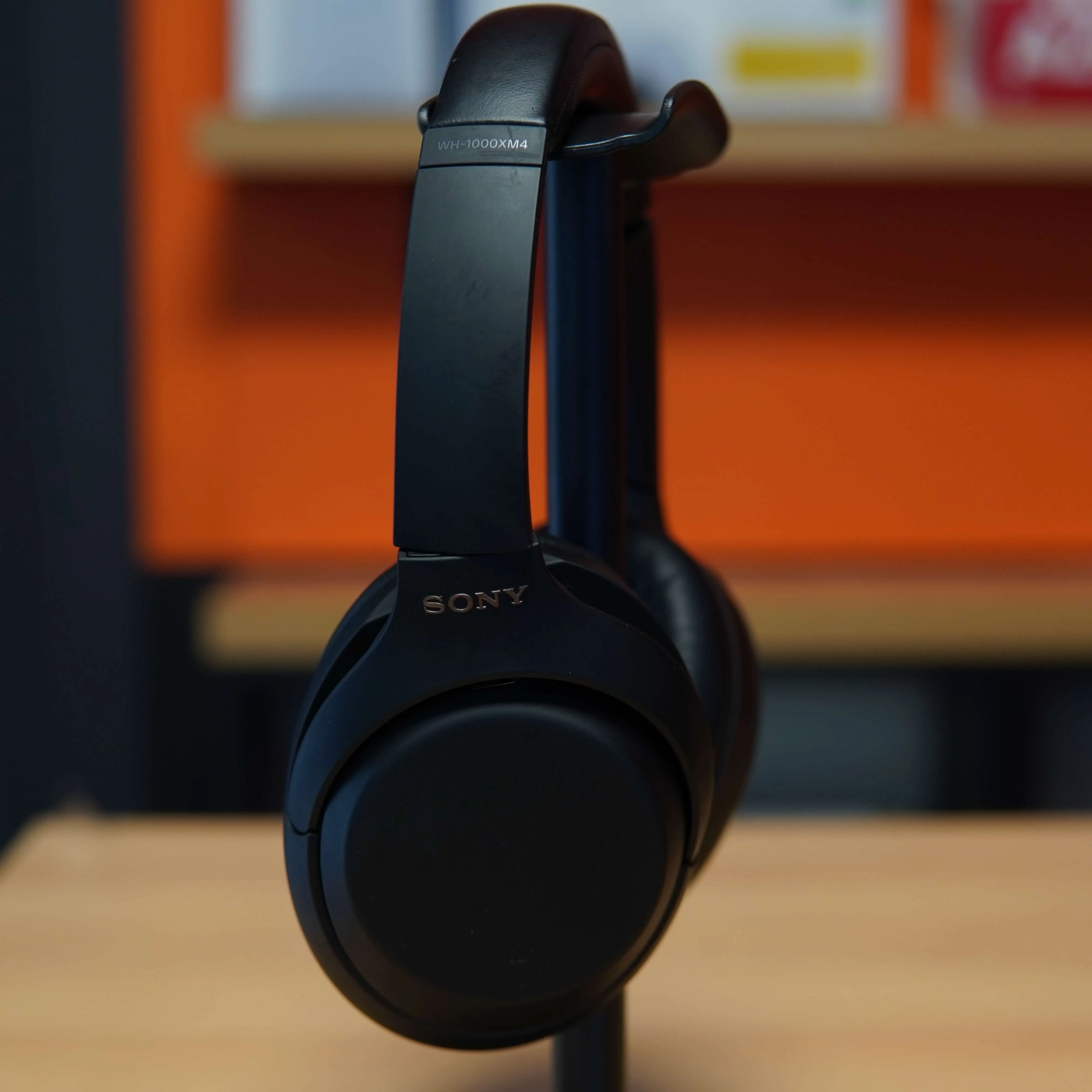 Casti Sony WH-1000XM4, Bluetooth, ANC, Type-C, Aux, Negru - imagine 3