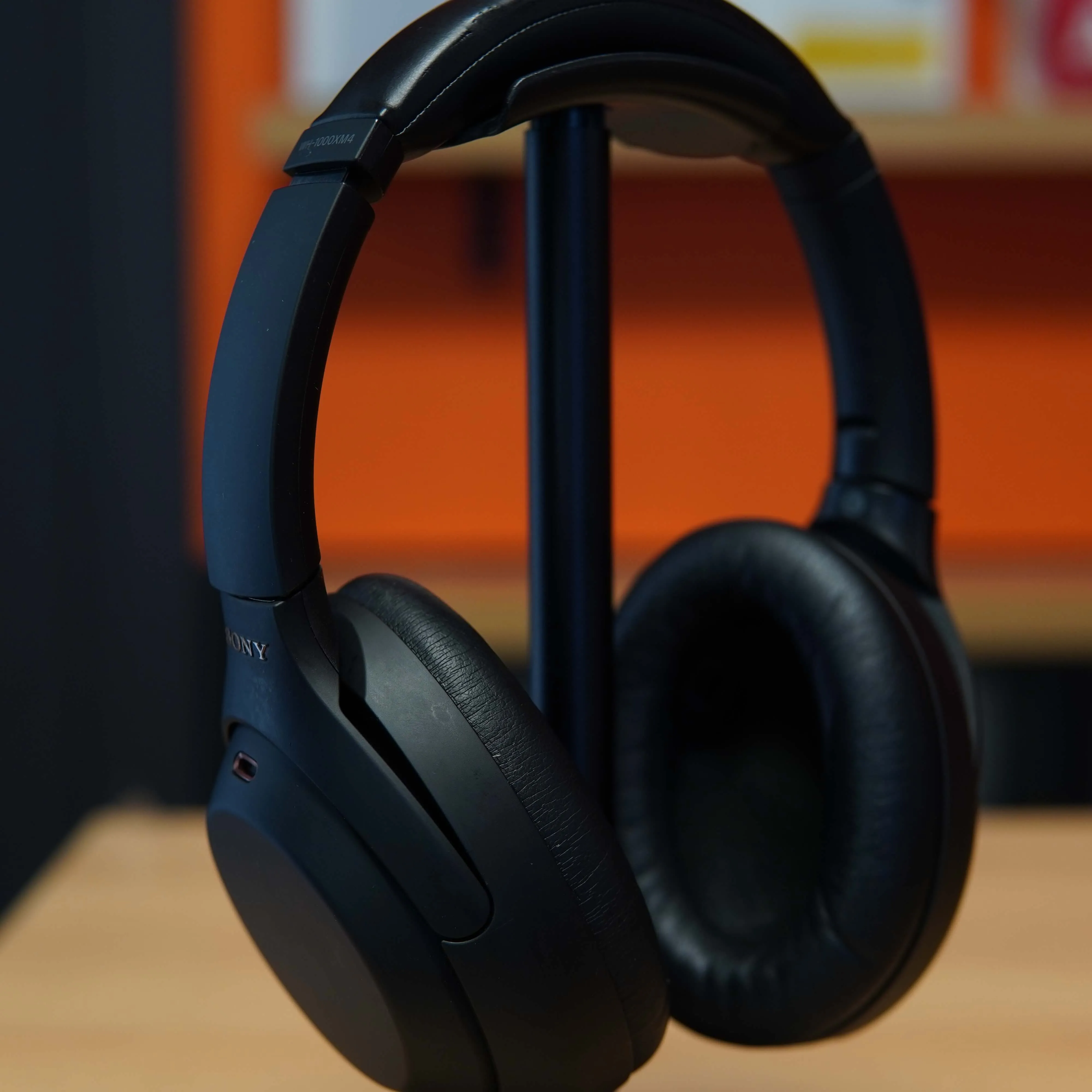 Casti Sony WH-1000XM4, Bluetooth, ANC, Type-C, Aux, Negru - imagine 4