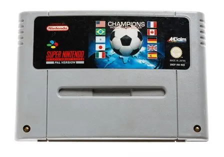 Champions World Class Soccer - Joc SNES