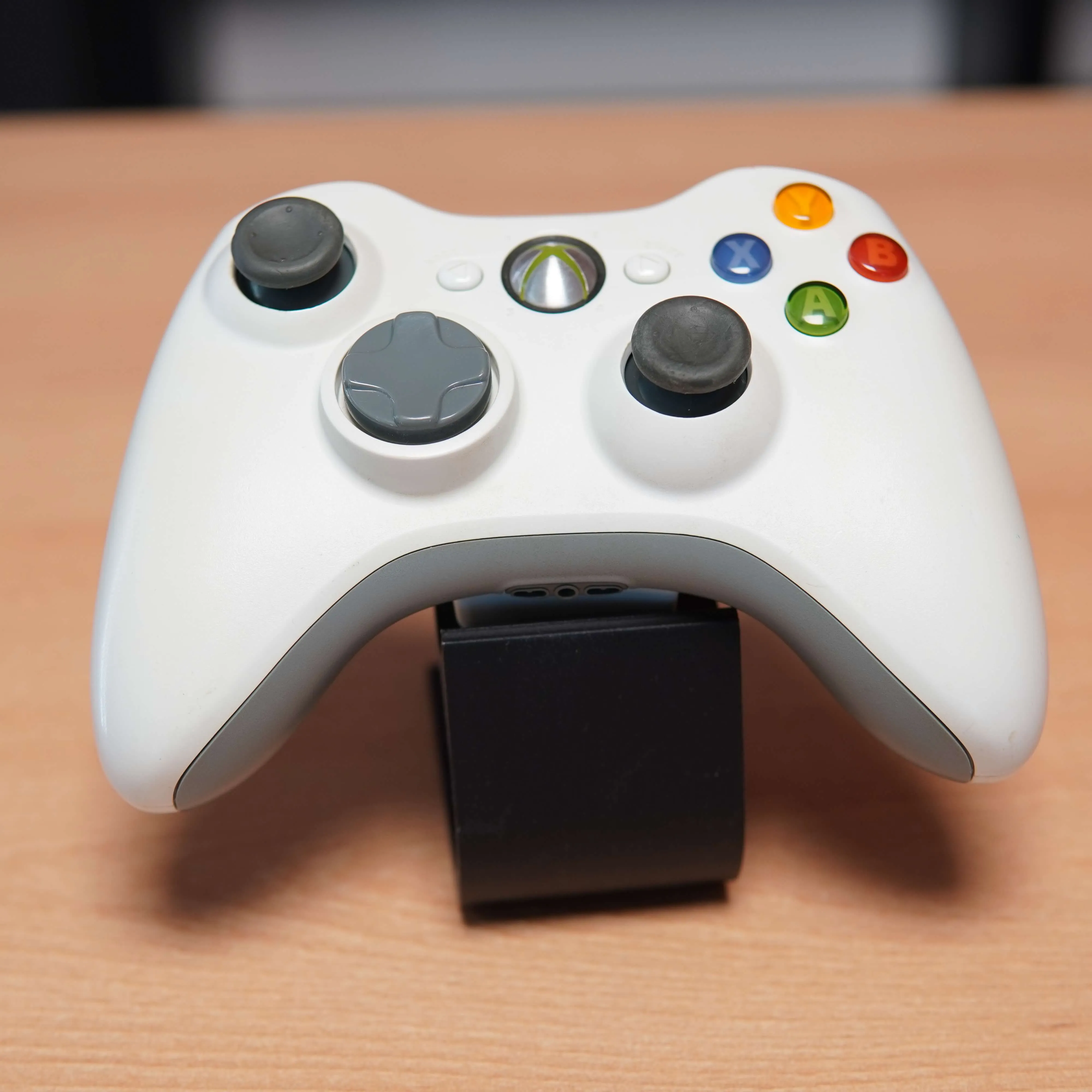 Controller Microsoft Xbox 360, Wireless, Alb - imagine 2