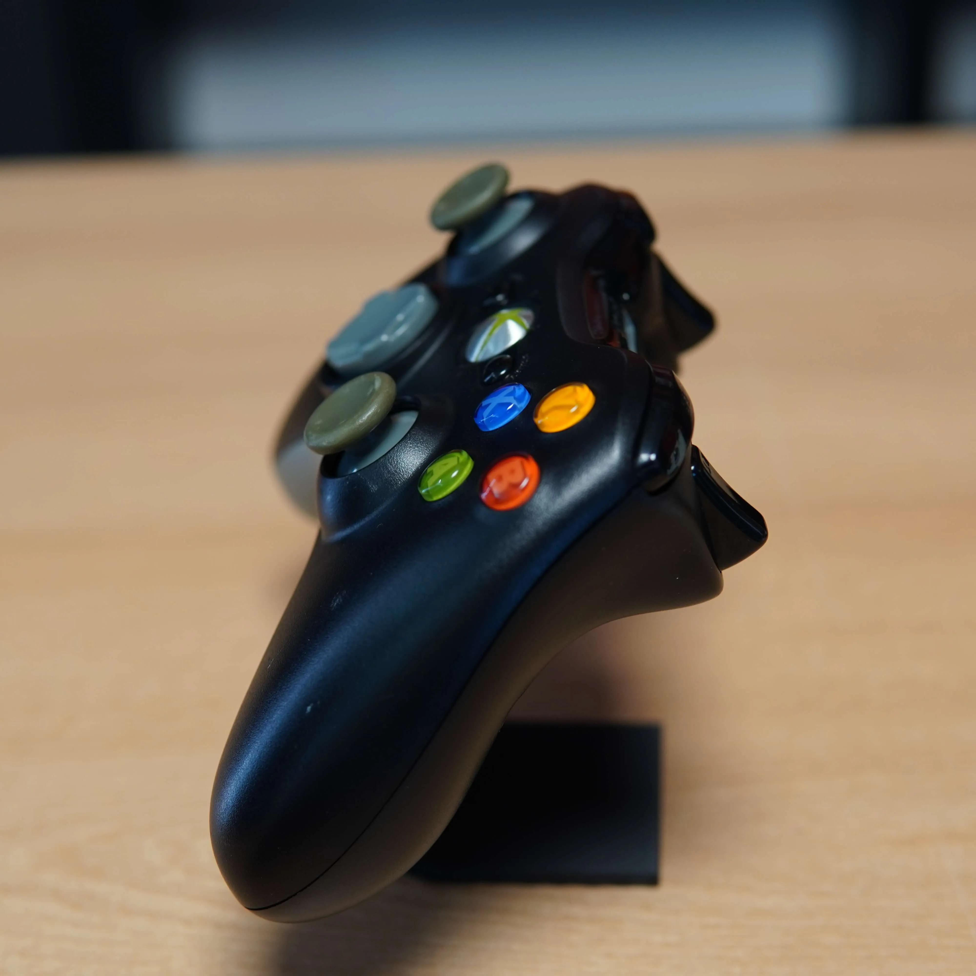 Controller Microsoft Xbox 360, Wireless, Negru - imagine 4