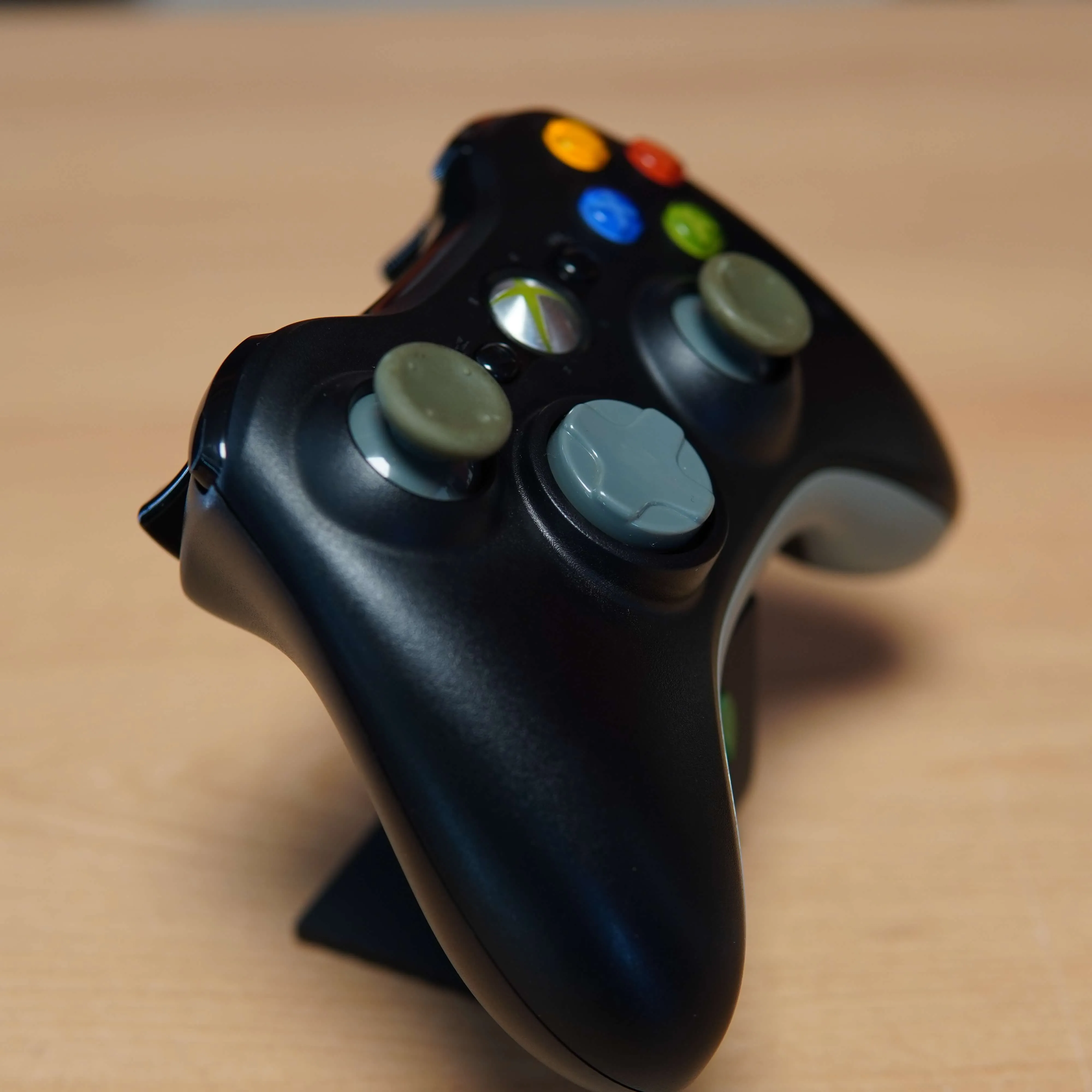 Controller Microsoft Xbox 360, Wireless, Negru - imagine 3