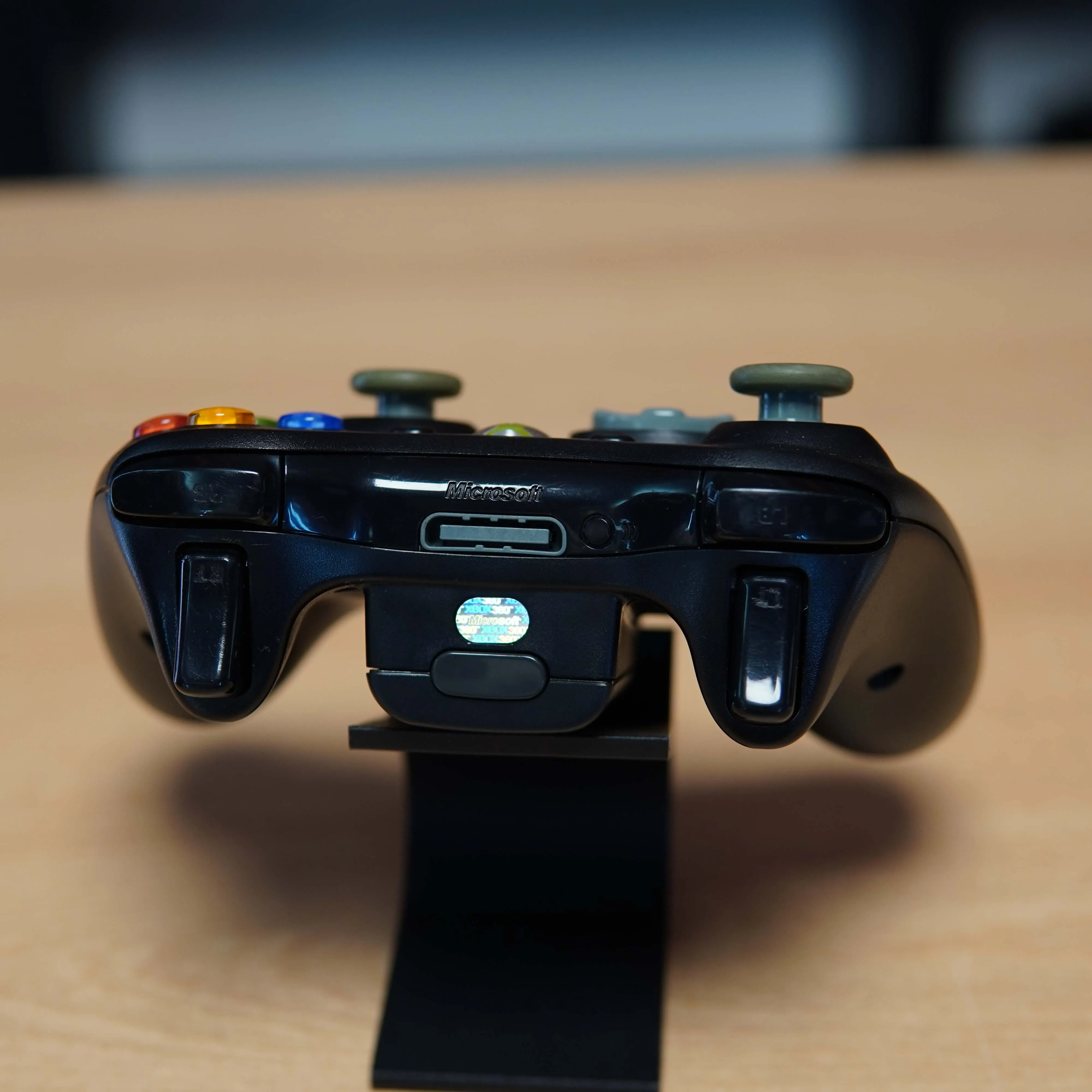 Controller Microsoft Xbox 360, Wireless, Negru - imagine 5