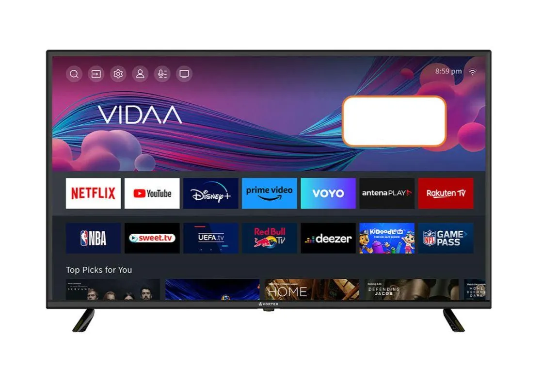 Televizor LED Smart VORTEX V50U501VS, Ultra HD 4K, 123cm
