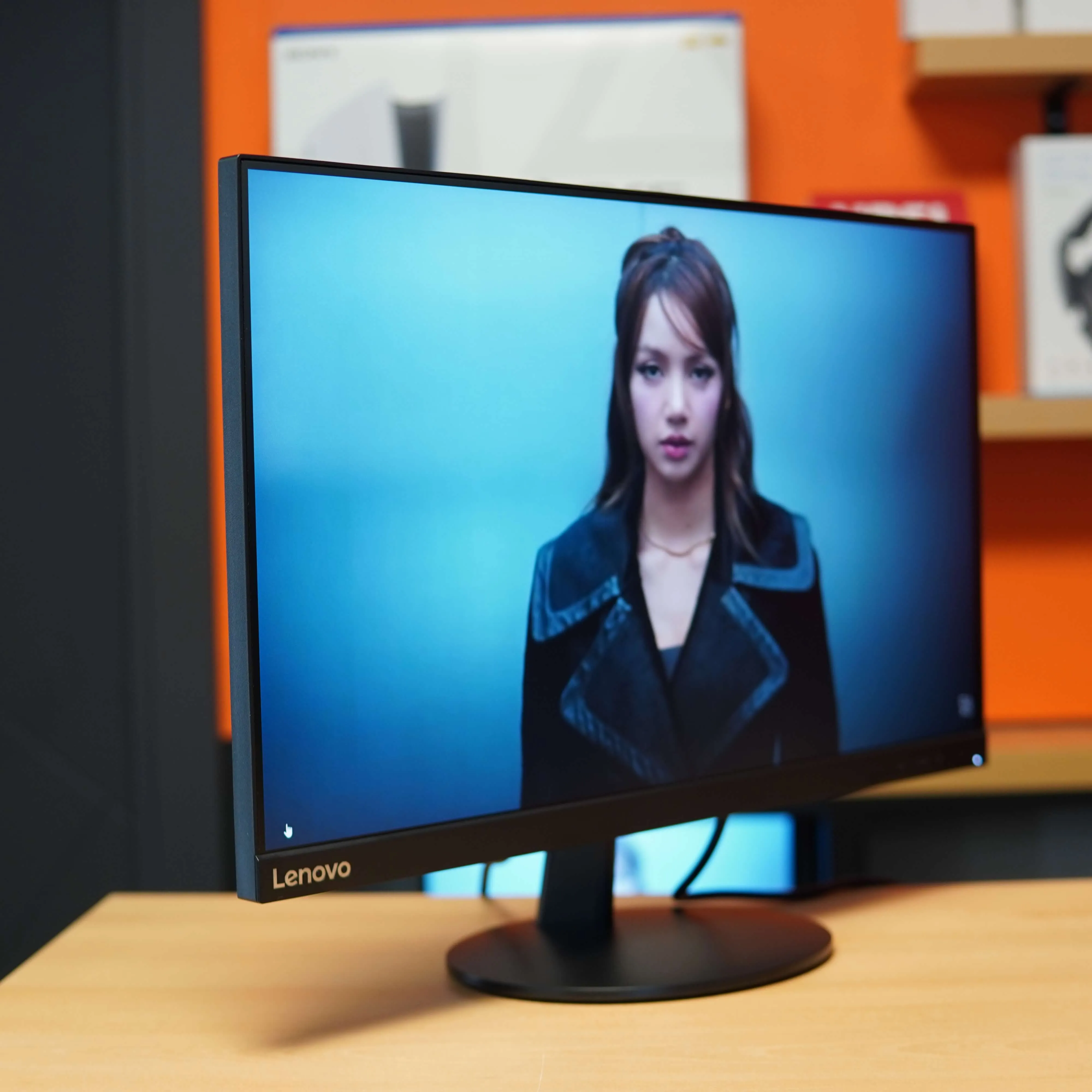 Monitor Lenovo L24Q-30, 24'', QHD / 2K, 75Hz, IPS, HDMI, Negru - imagine 3