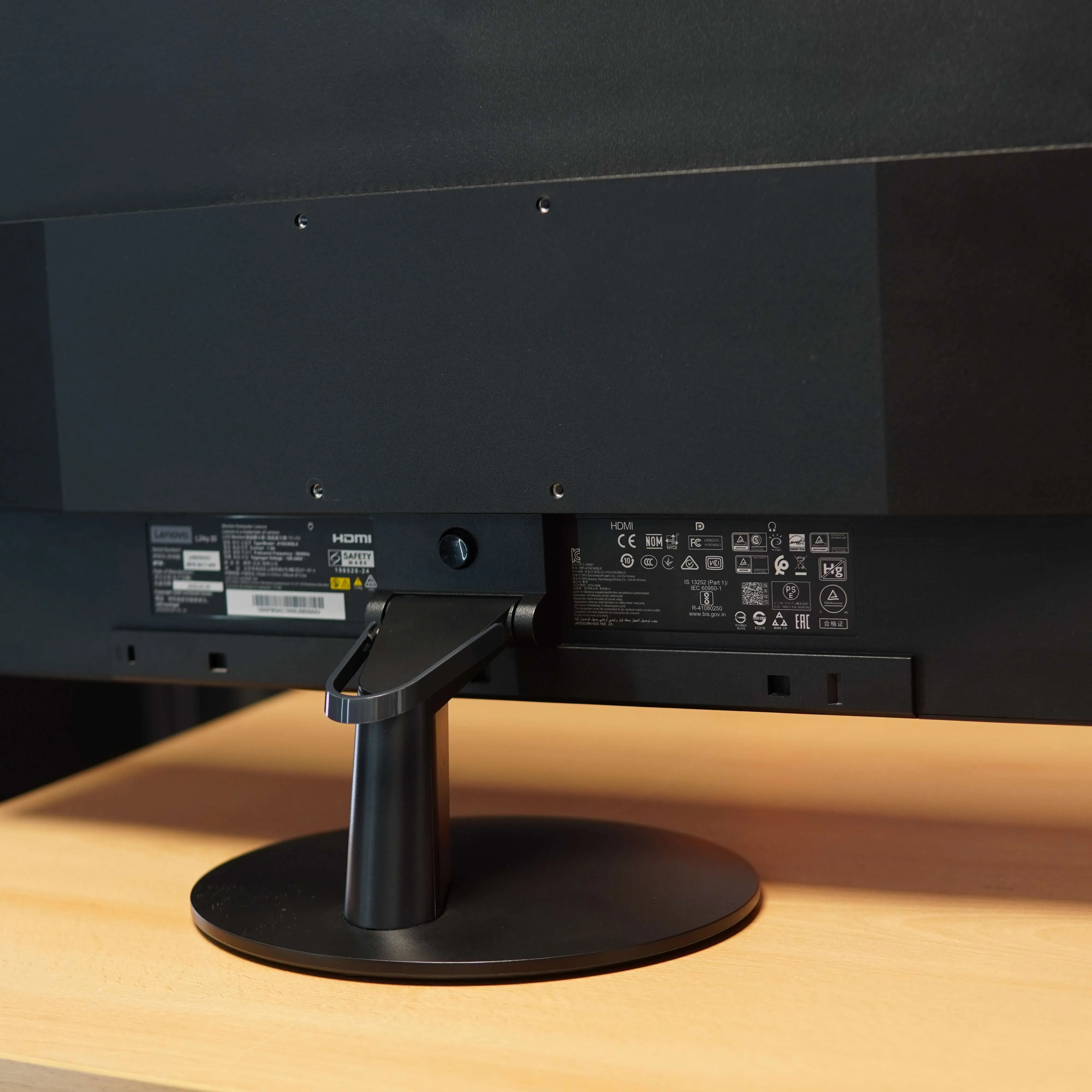 Monitor Lenovo L24Q-30, 24'', QHD / 2K, 75Hz, IPS, HDMI, Negru - imagine 8