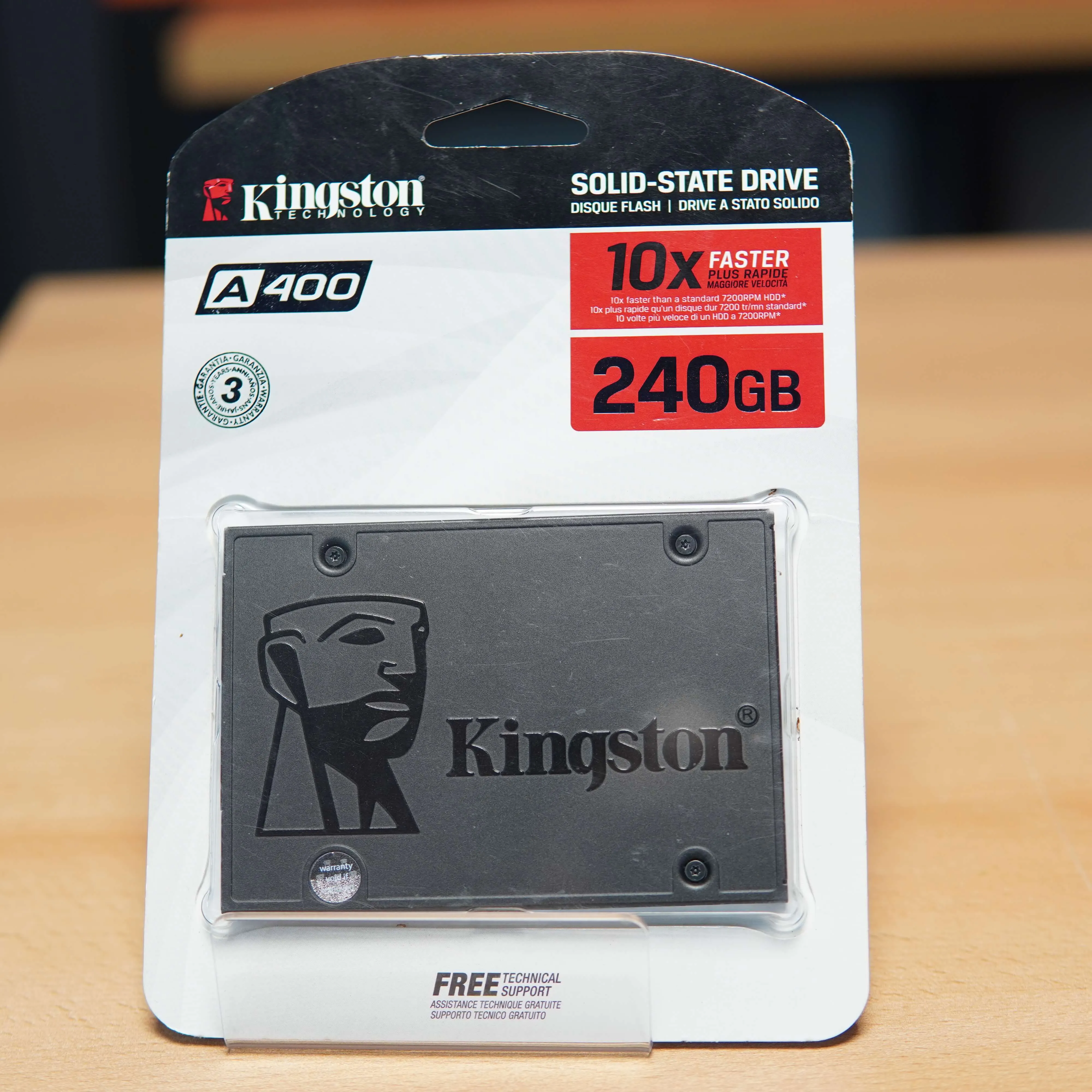 SSD KINGSTON A400, 240GB, SATA3, 2.5 inch, Nou Sigilat - imagine 2