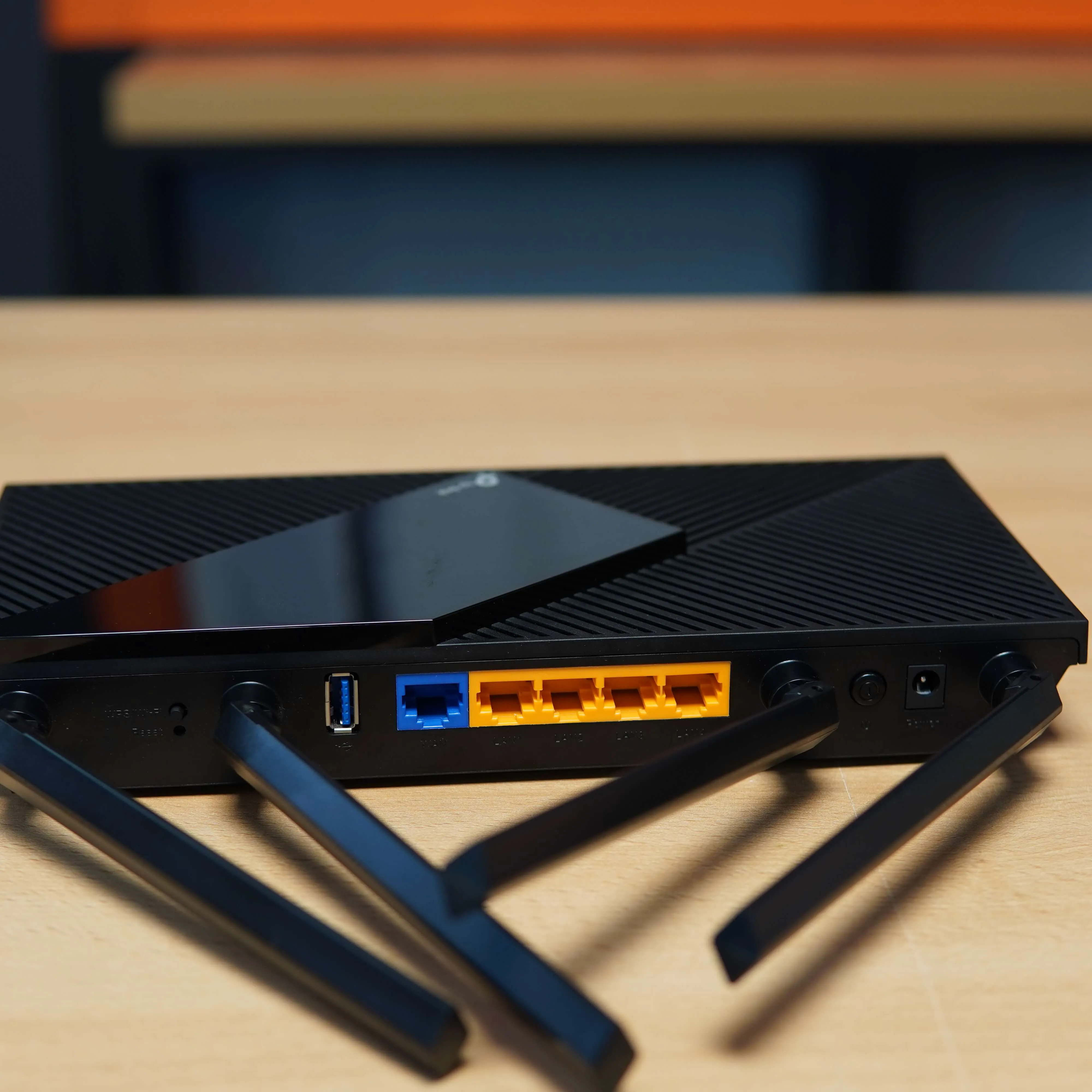 Router Wireless Gigabit TP-LINK Archer AX55, AX3000, Wi-Fi 6, Dual-Band 574+2402 Mbps, Negru - imagine 6