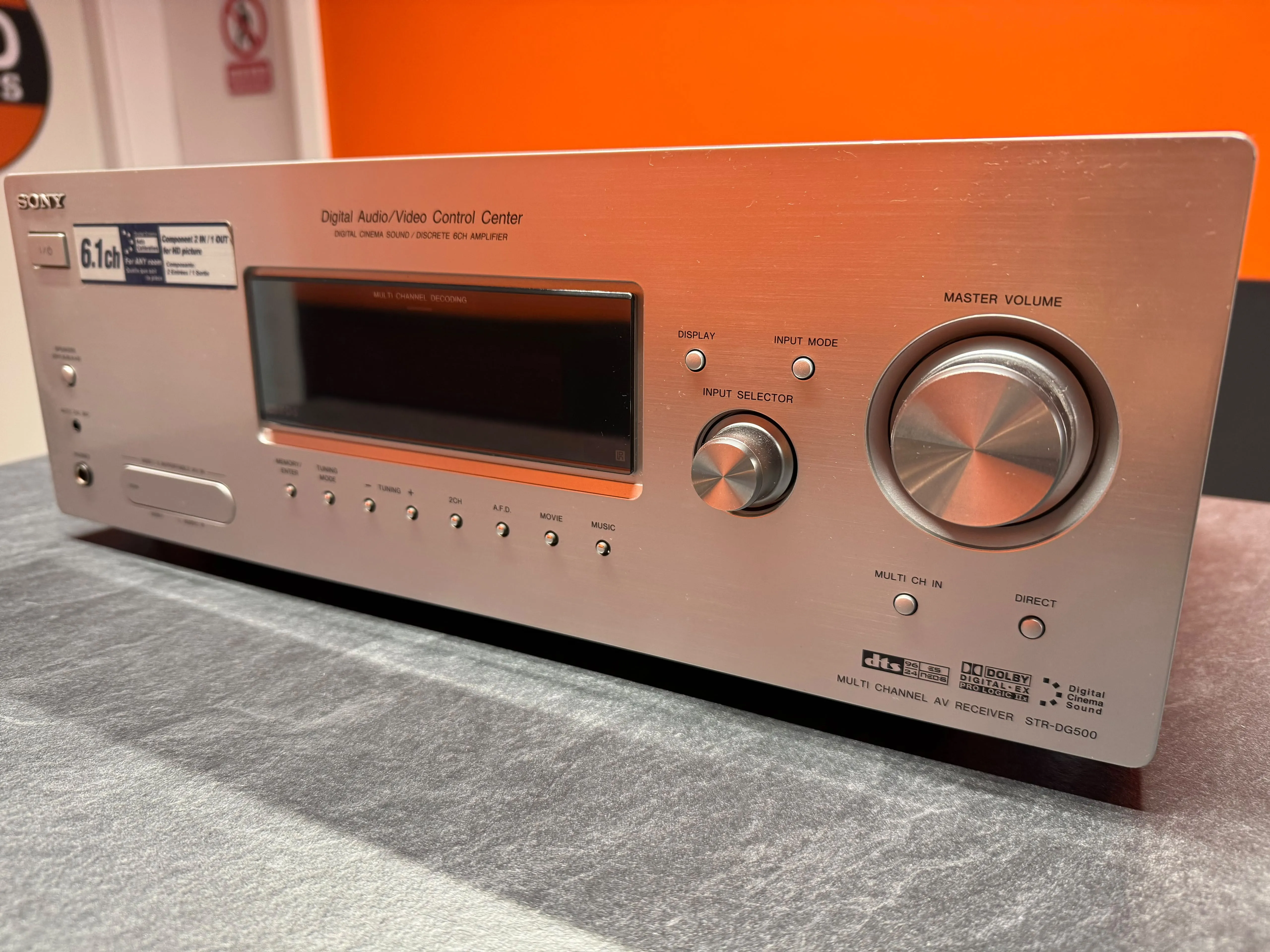 AV Receiver 6.1 Sony STR-DG500, FM, MW, 660W, 10Hz - 70kHz, 8 oHm, Coaxial, Optical - imagine 2