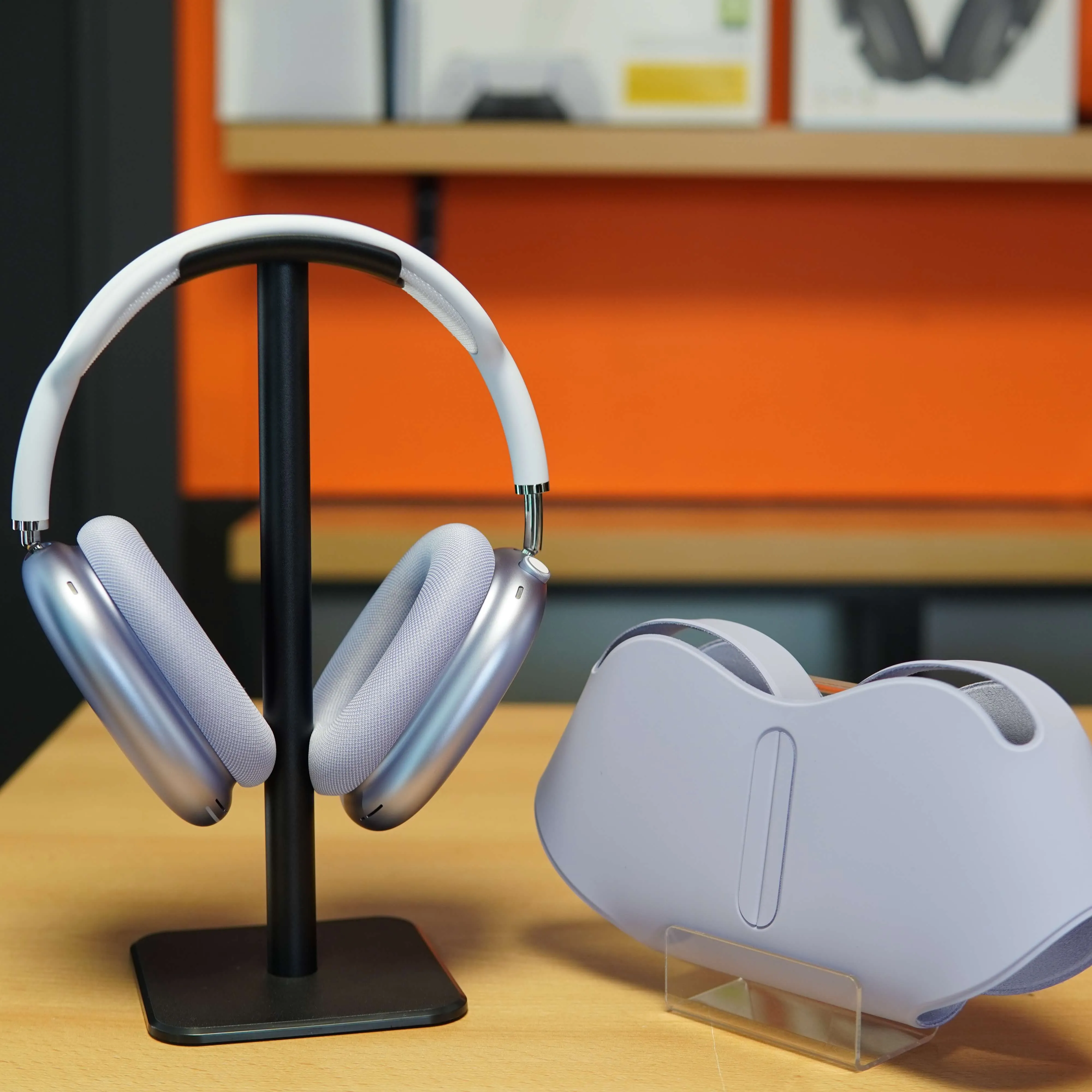 Apple Airpods Max 1, A3184, 2024, USB-C, Bluetooth, ANC, Violet - imagine 2