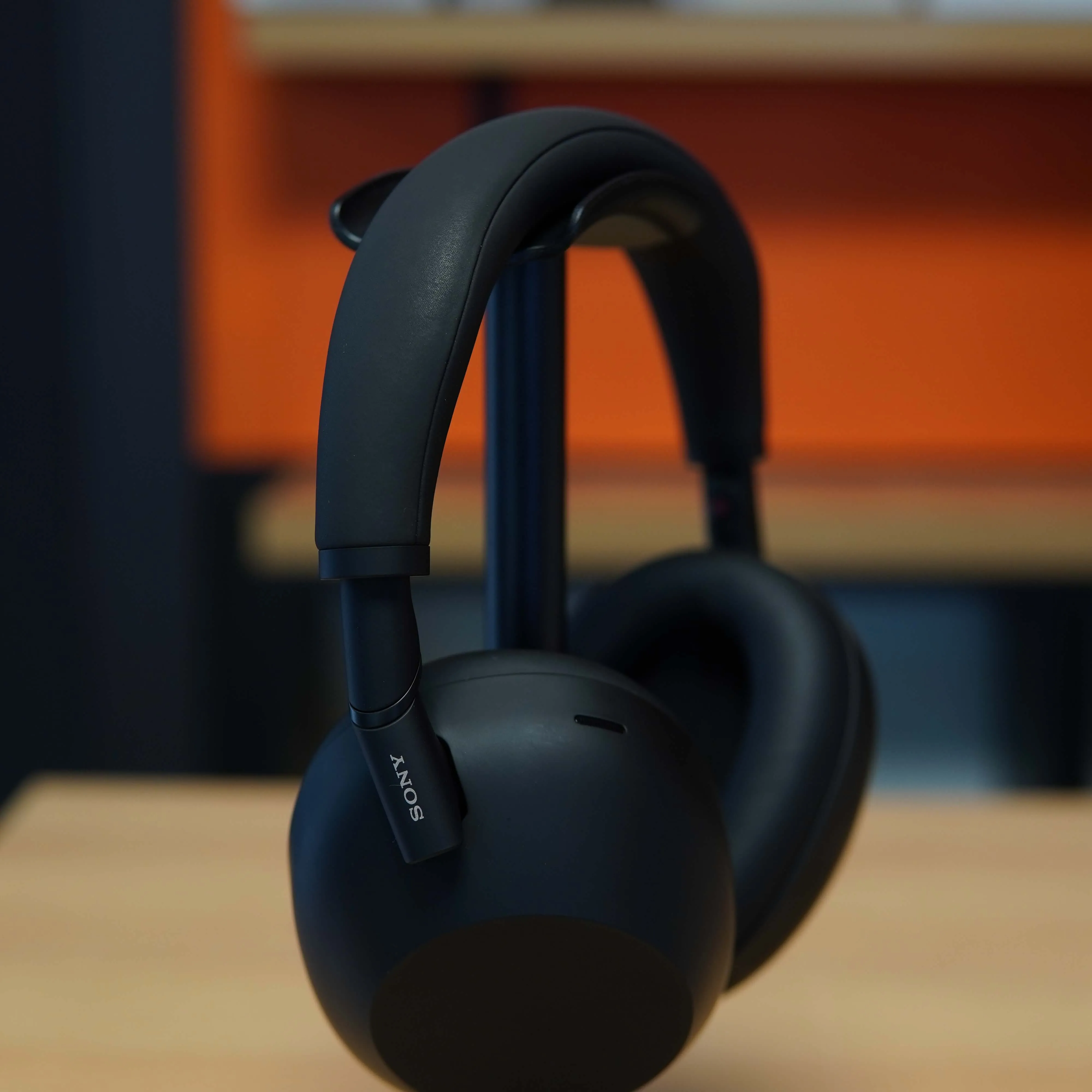 Casti Over-Ear SONY WH-1000XM6, Bluetooth, Over-Ear, Microfon, Noise Cancelling, Negru - imagine 5