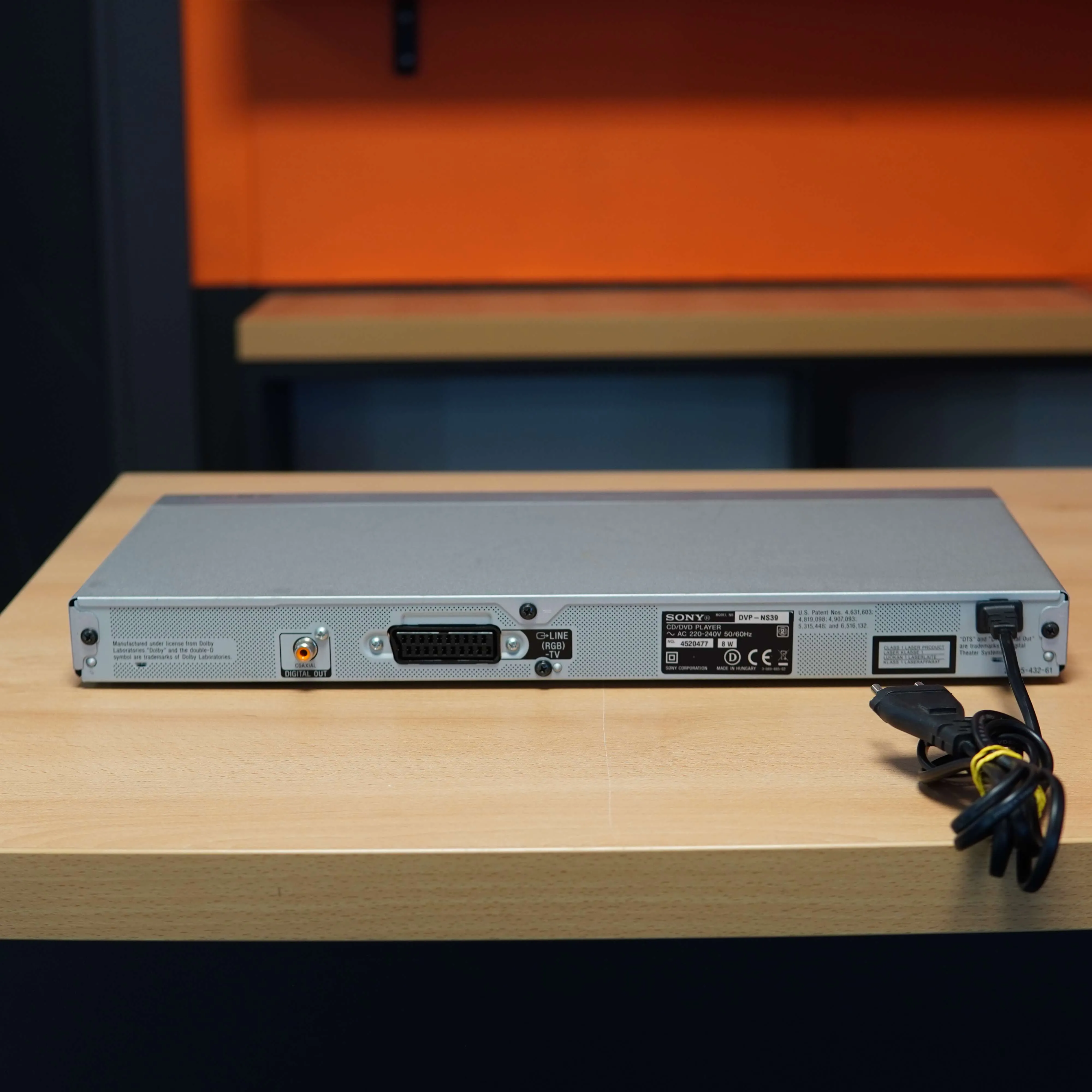 DVD Player Sony DVP-NS39, Iesire SCART, Telecomanda, Gri - imagine 2