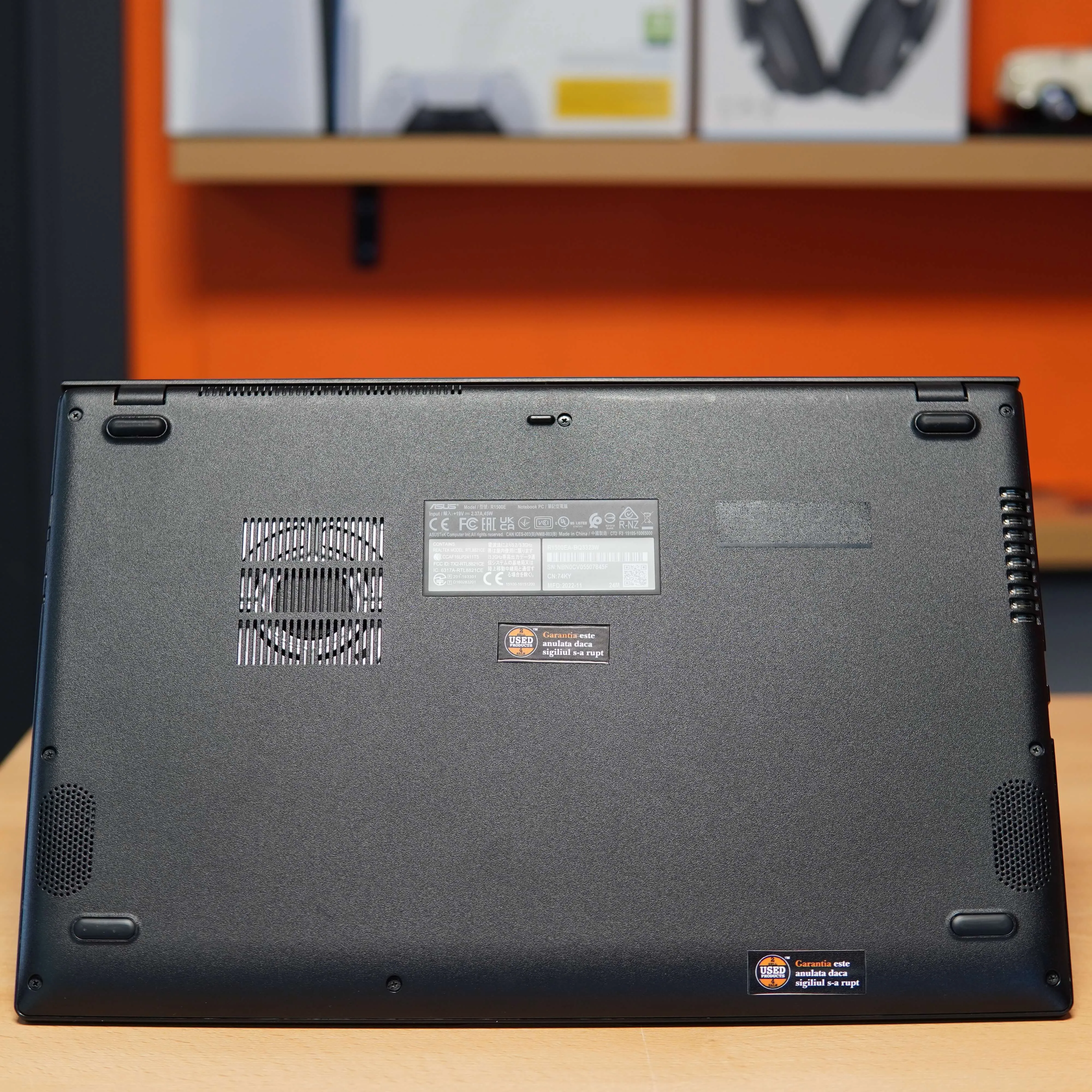 Laptop Asus Vivobook 15 R1500E, i3-1115G4, 8 GB DDR4, 256 GB SSD, Negru - imagine 14