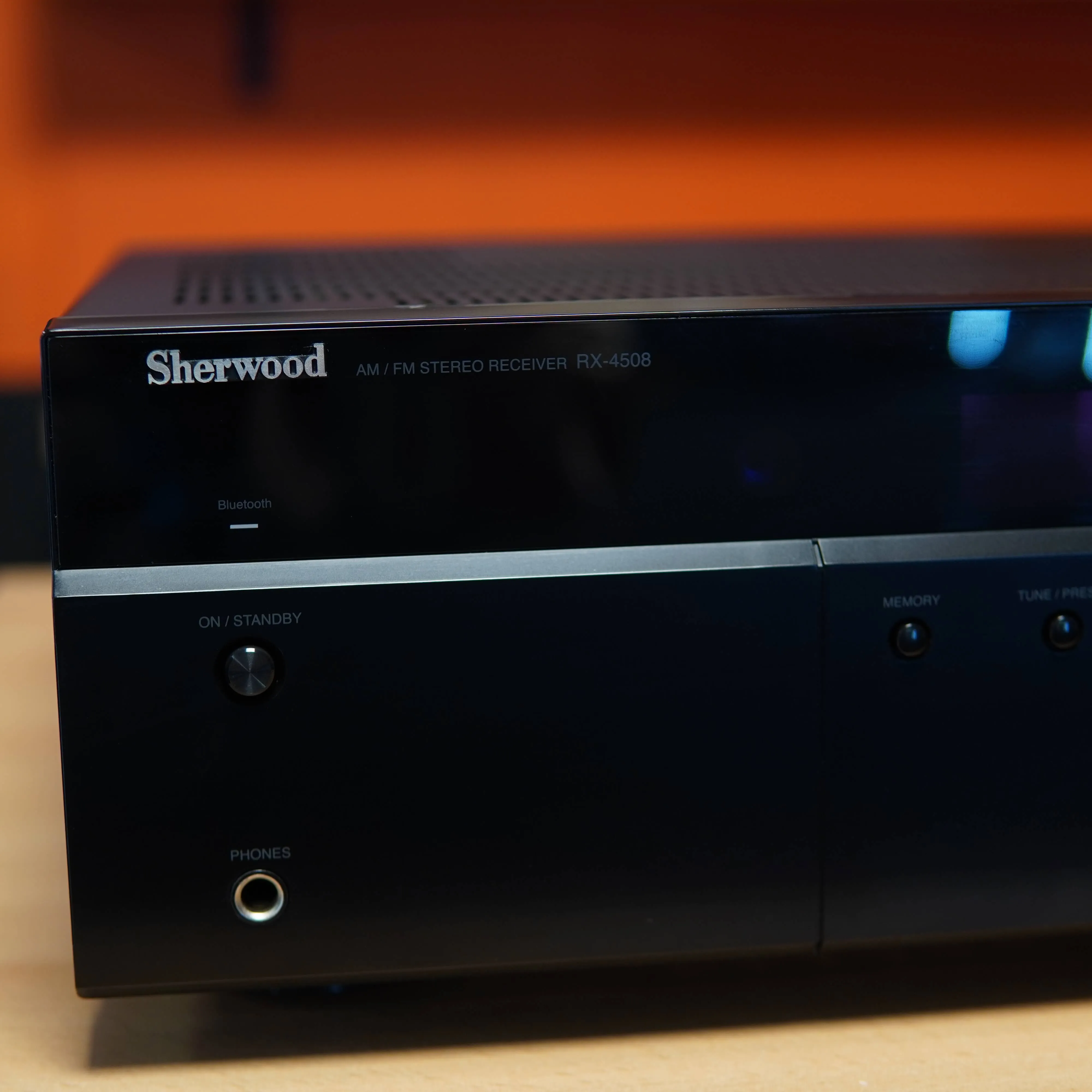 Amplificator Audio Sherwood RX-4508, Bluetooth, Radio AM / FM, CD, AUX, Phono, 2x 100W - imagine 8