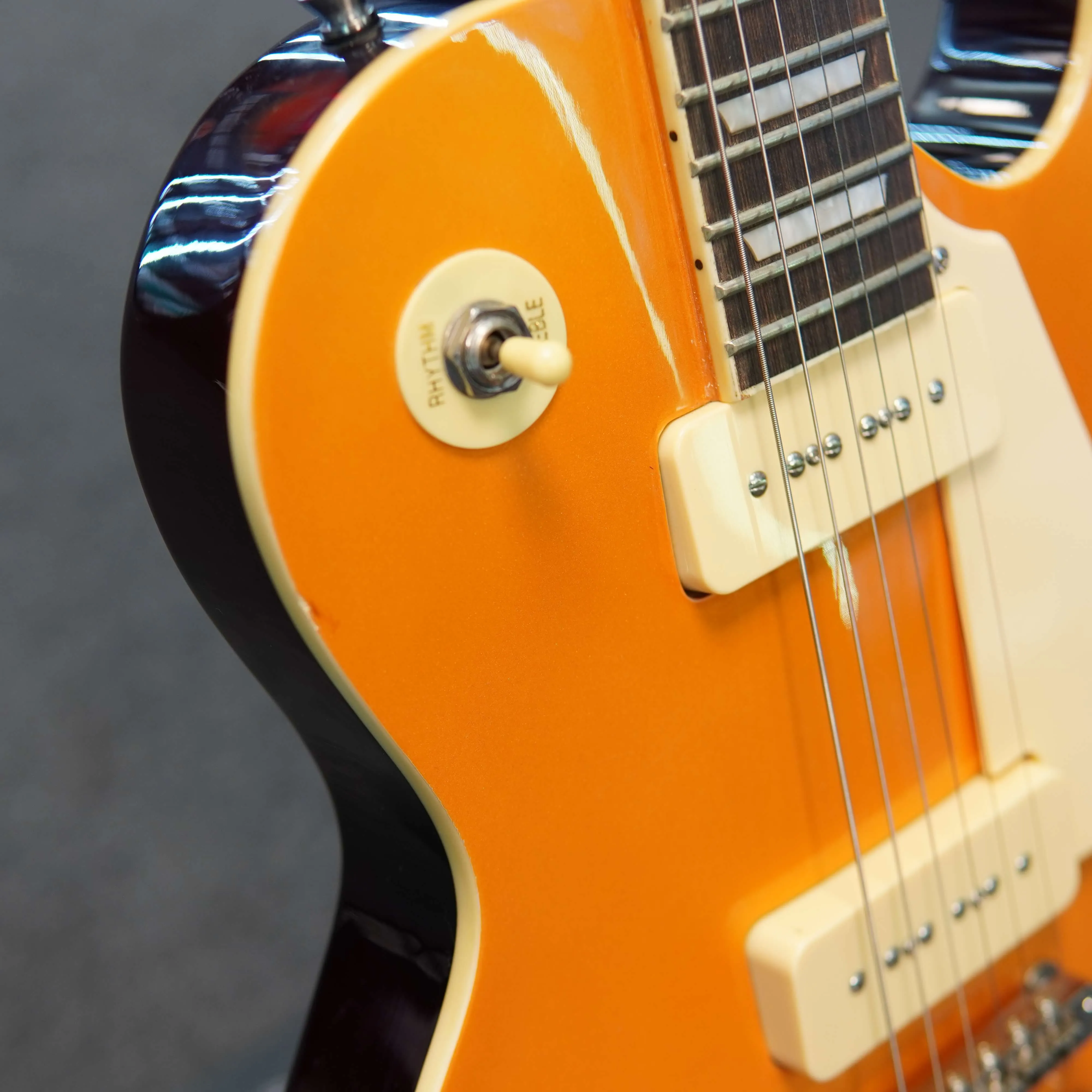 Chitara Electrica Harley Benton SC-450 P90 GT Classic Series + Husa de transport ABS - imagine 7