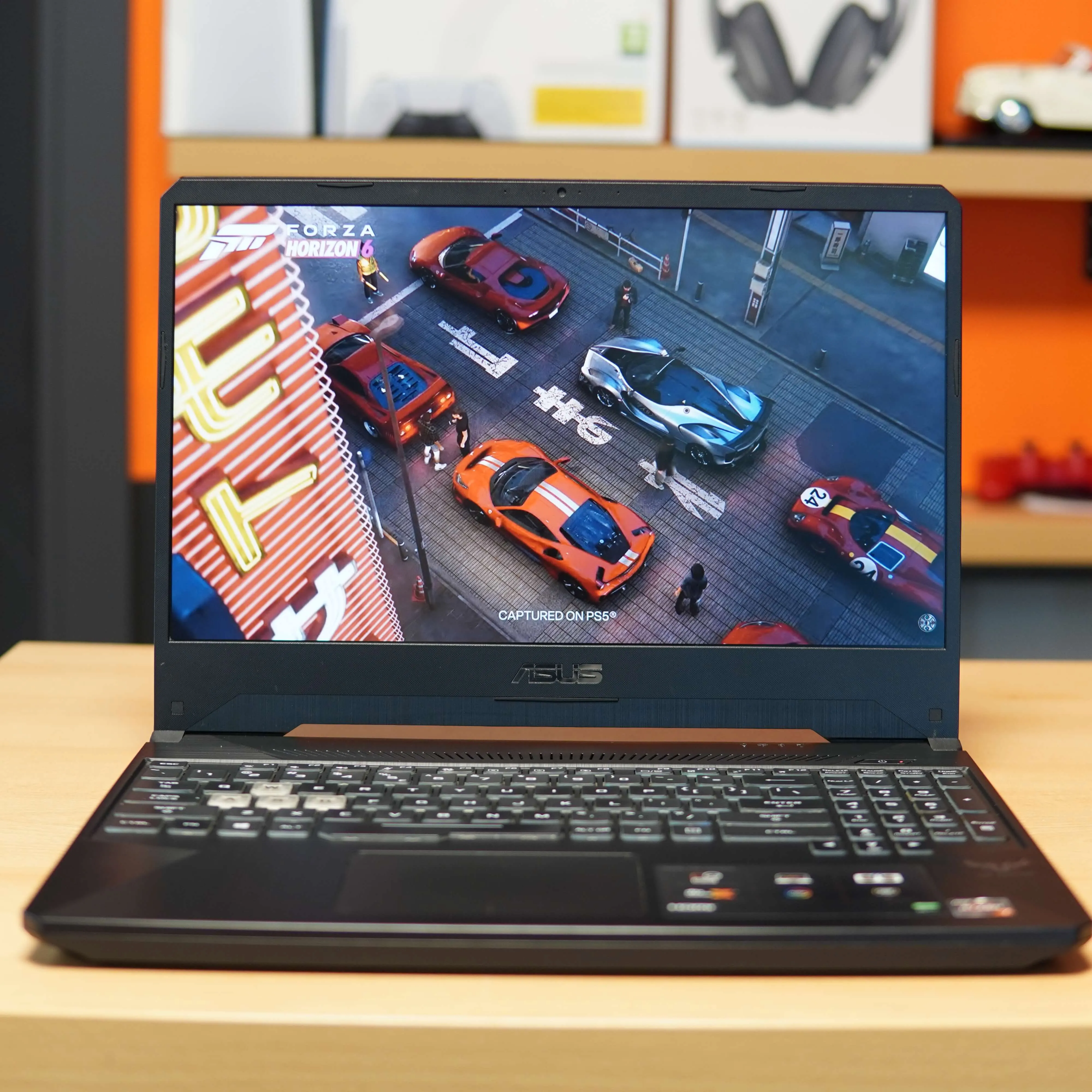 Laptop Gaming Asus TUF Gaming FX505D, AMD Ryzen 7 3750h, 16 GB DDR4, 256 GB SSD, GTX 1650 4 GB, Negru - imagine 2