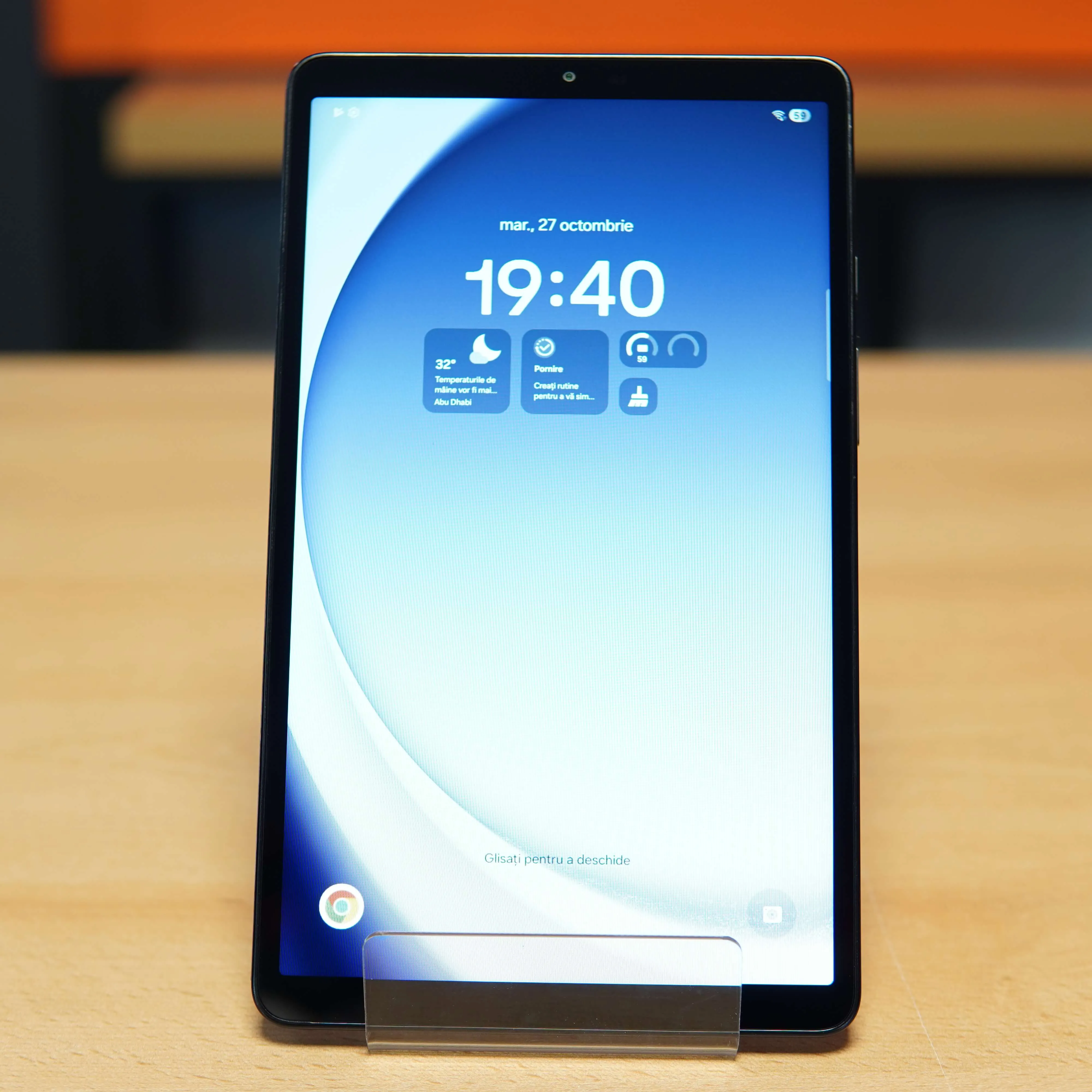 Samsung Galaxy Tab A9 64 GB, 8,7'', 4 GB RAM, WiFi, Type-C, Negru - imagine 2