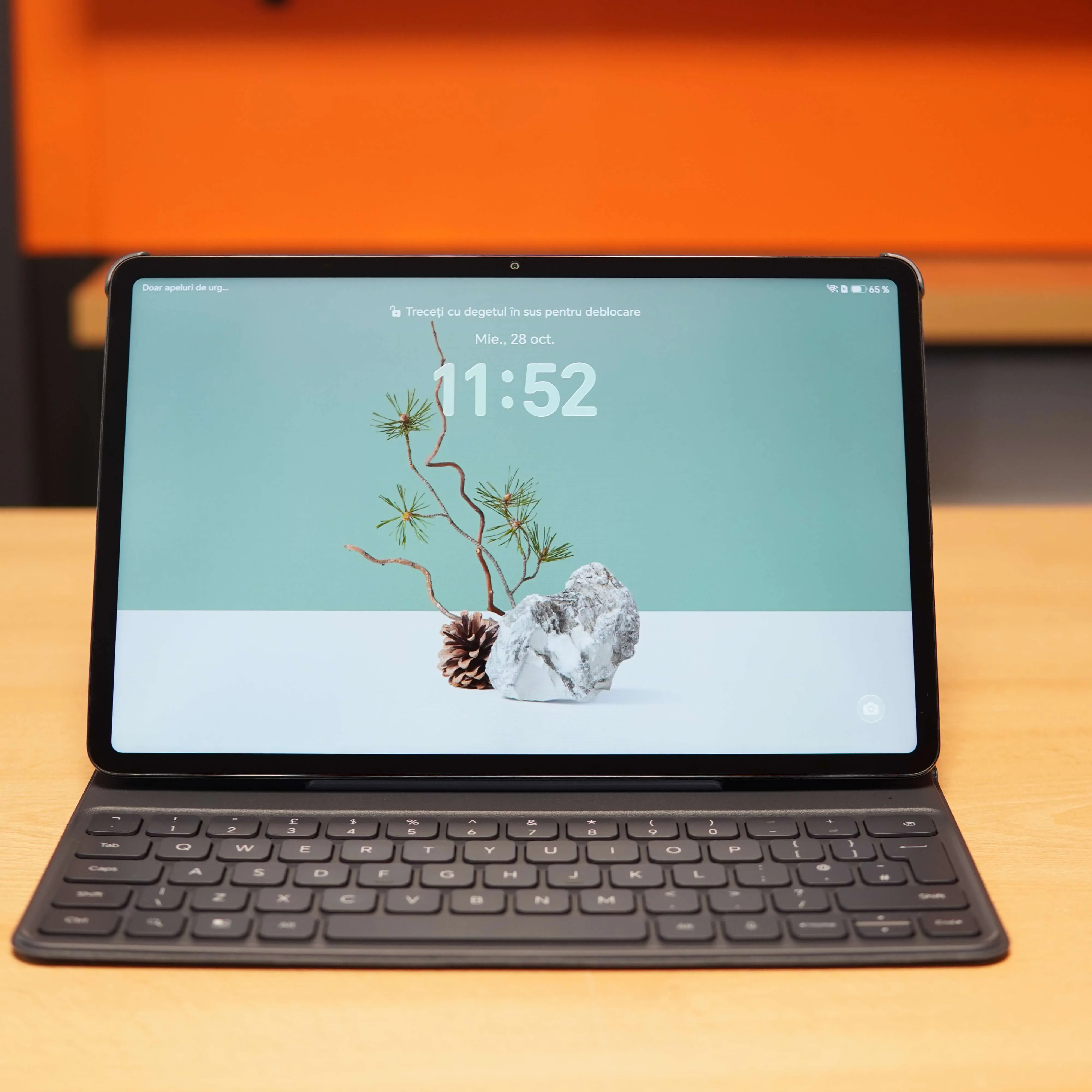 Tableta HONOR Pad 10, 12.1", 8GB, 128GB, 5G, Gray + Tastatura smart bluetooth - imagine 2