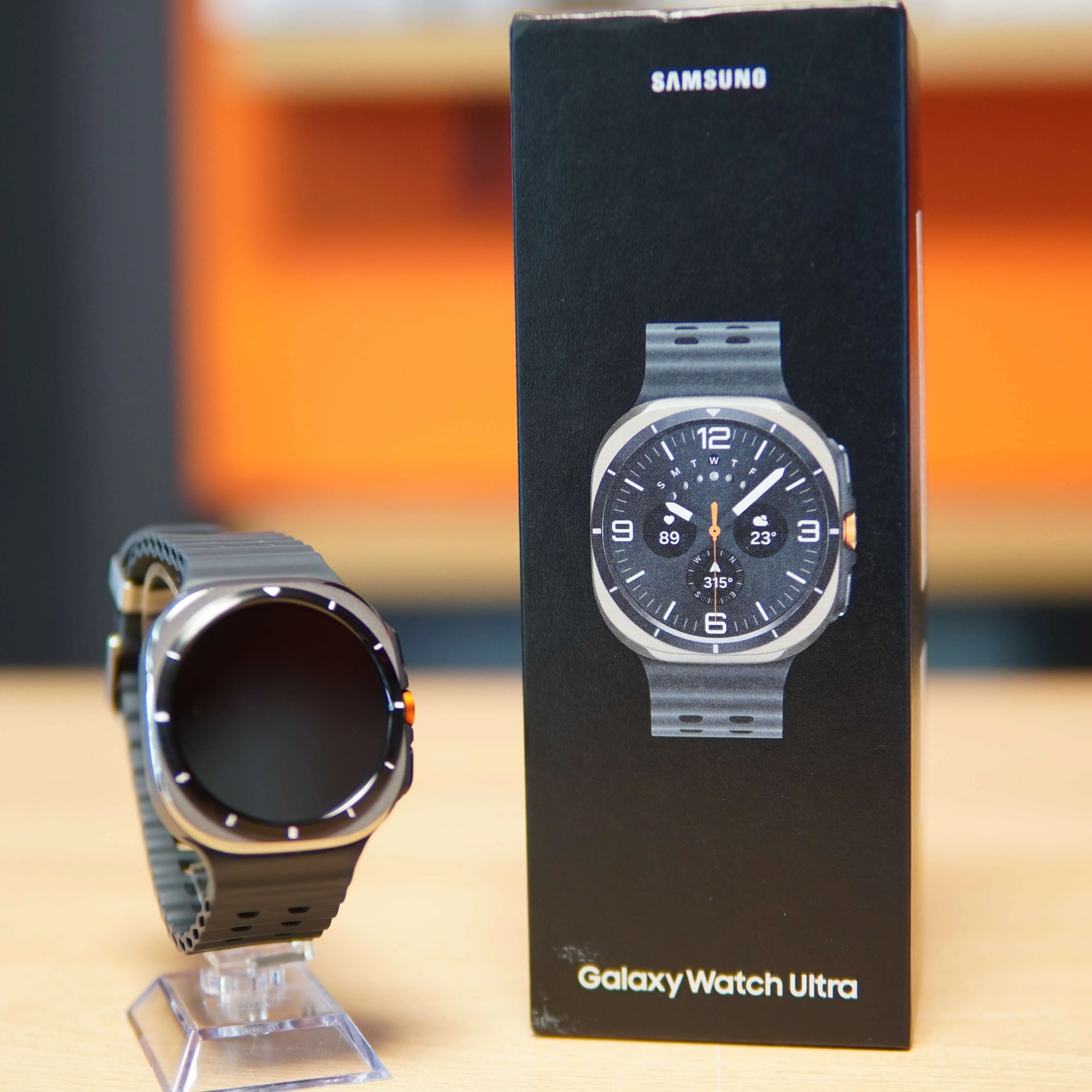 Samsung Galaxy Watch Ultra SM-L705F, 47mm, GPS, LTE, Titanium Silver - imagine 2
