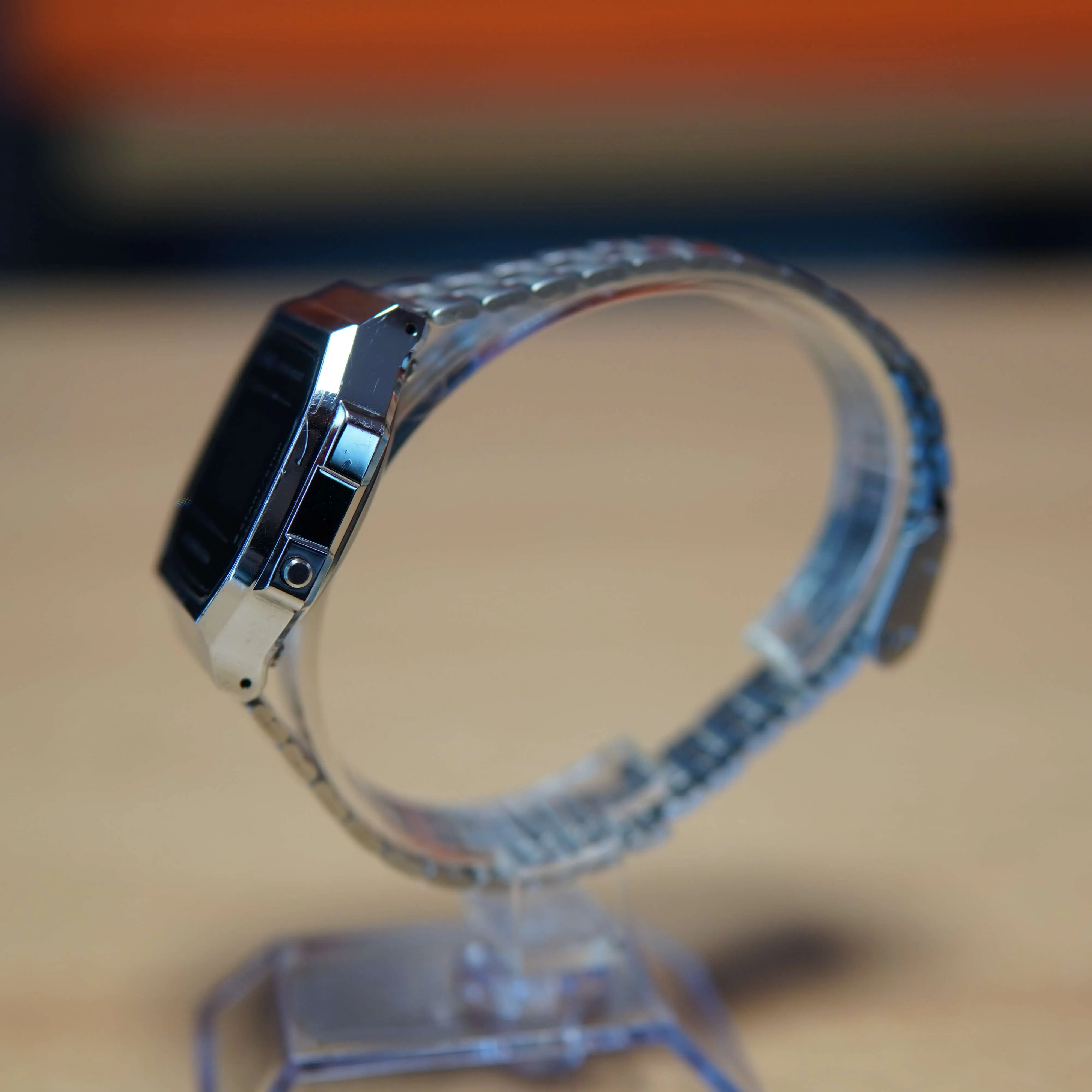 Ceas barbatesc Casio A168WE, Silver - imagine 4