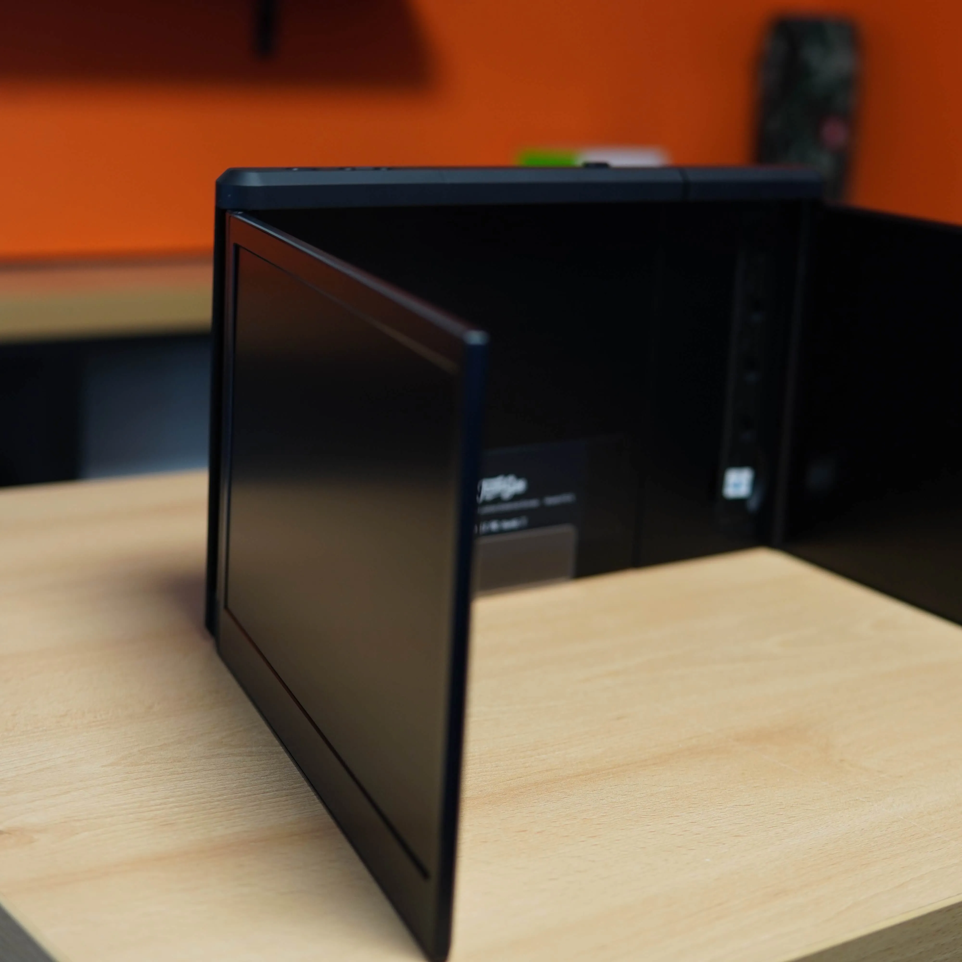 Monitor Extensibil si Portabil pentru laptop, TeamGee P2 S, Full HD, HDMI, Type-c, 12 inch, Windows / iOS, Negru - imagine 10