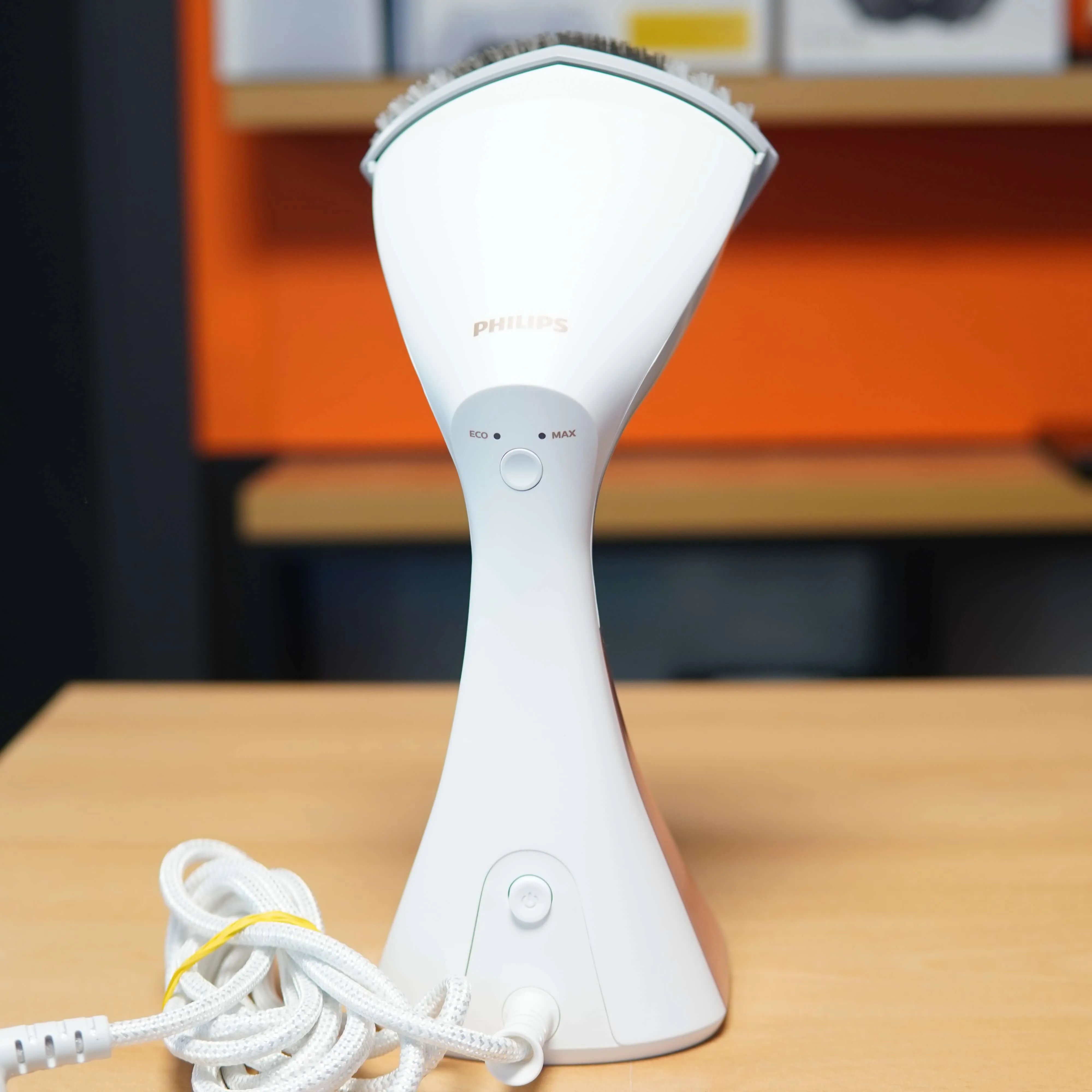 Aparat de calcat vertical cu aburi Philips GC801/10 Seria 8000, De-Calc si Optimal Temp - imagine 4