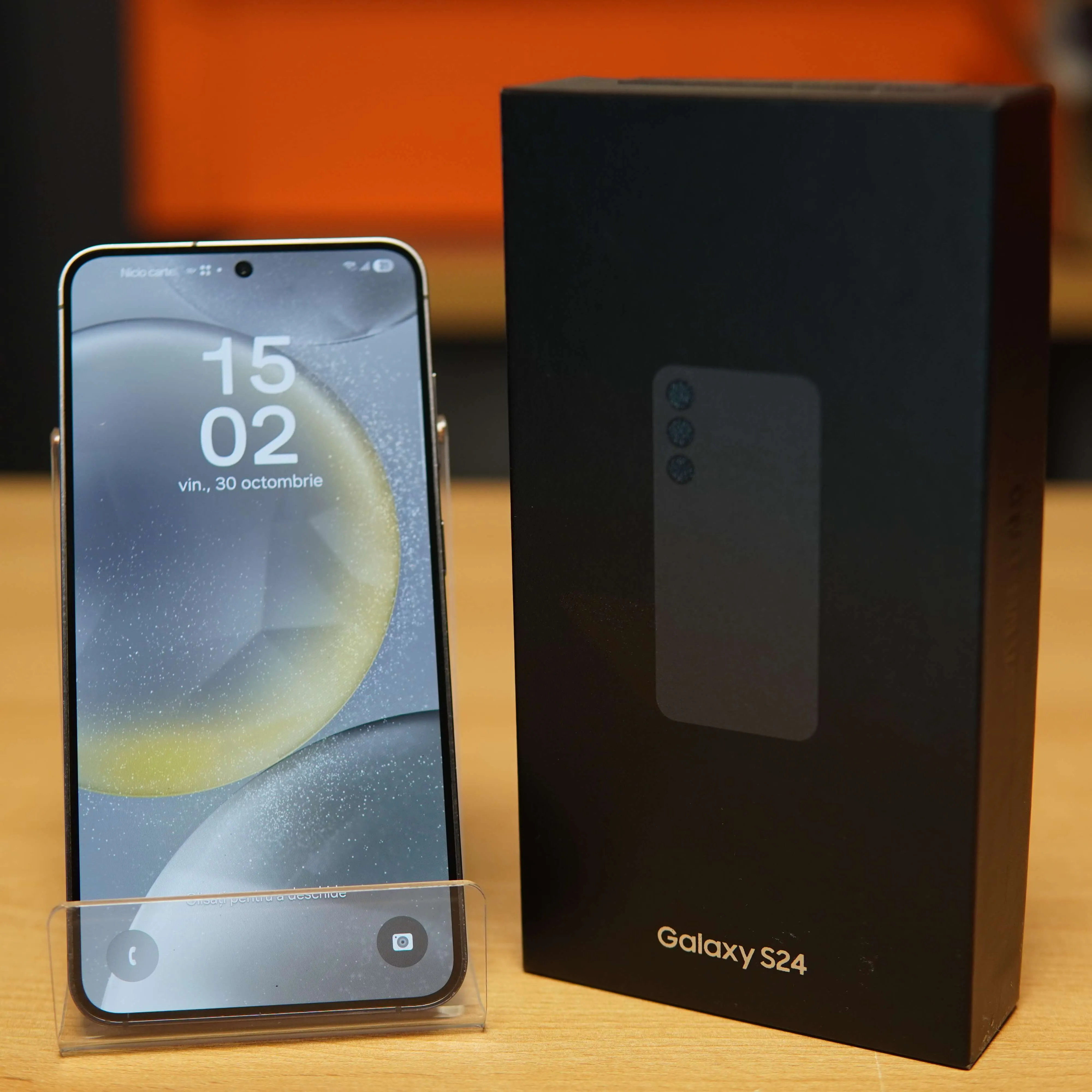 Samsung Galaxy S24 128 GB, Dual Sim, 8 GB Ram, Negru - imagine 2