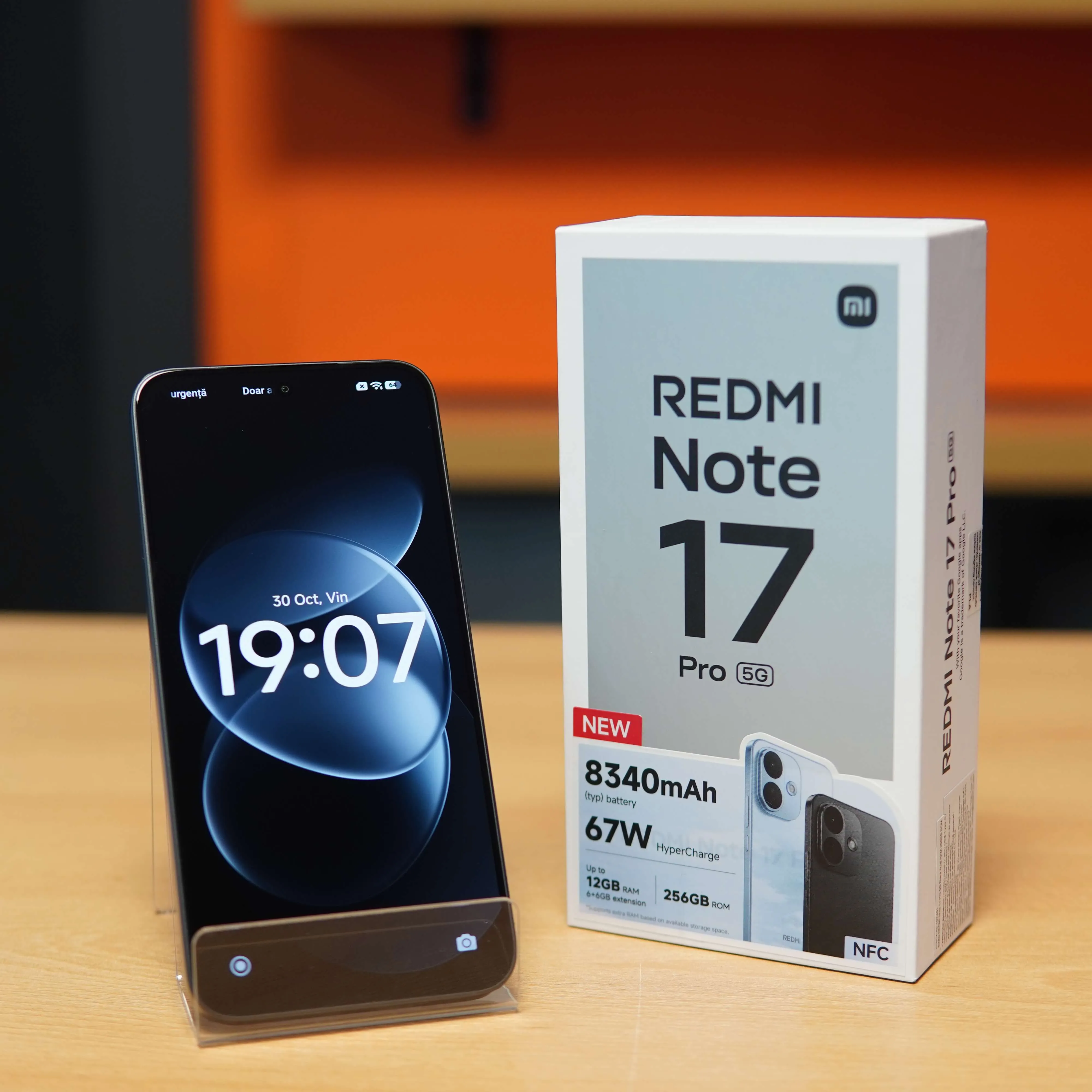 Xiaomi Redmi Note 17 Pro 5G 256 GB, 6+4 GB RAM, Dual Sim, 100% Baterie, Negru - imagine 2