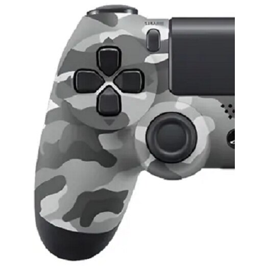 Controller wireless DoubleShock 4, pentru PS4, Gray Camo - imagine 3