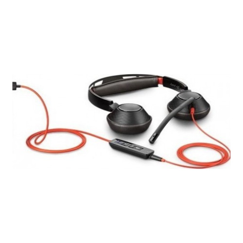 Poly Blackwire C5220T, Casti cu fir pentru Call Center, USB A - imagine 2