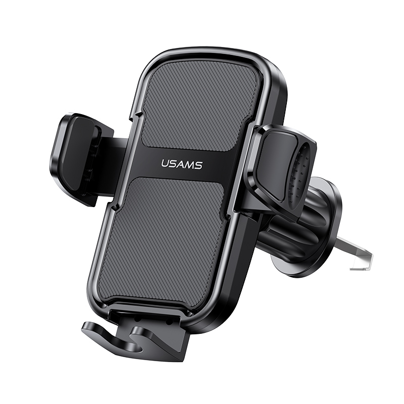 Suport Auto Telefon USAMS ZJ085, Air Vent, Magnetic, Negru