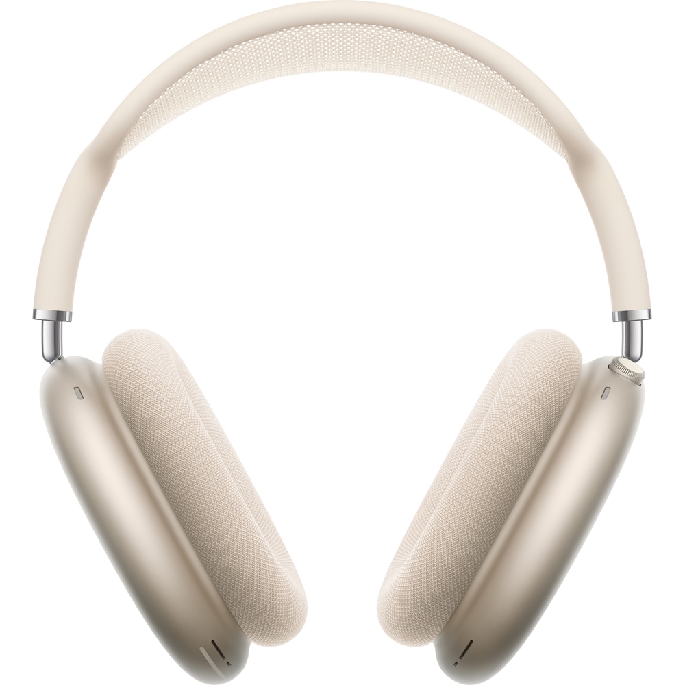 Casti APPLE AirPods Max 2, Bluetooth, Over-Ear, Microfon, USB-C, Noise Cancelling, Starlight, A3454 - imagine 3