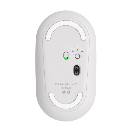 Mouse Logitech Pebble 2 M350s, bluetooth, 1000 dpi, dongleless, White - Garantie 24 LUNI - imagine 3