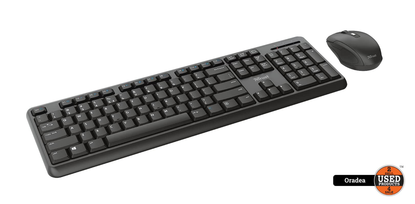 Kit Tastatura + Mouse Wireless Trust ODY II Silent - imagine 2