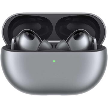 Casti audio In-Ear Huawei FreeBuds Pro, True Wireless, Bluetooth, Noise Cancelling, T0003, Silver Frost - imagine 3