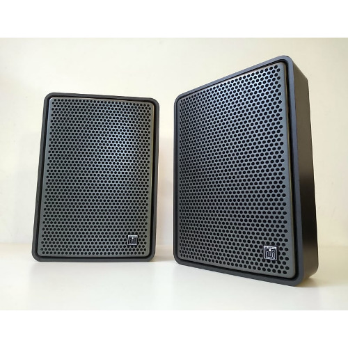 Boxe pasive de raft Grundig Super Hi-Fi Flach-Box 280, Stereo, 35W, 4 OHm, 45 Hz-26 kHz, 1970, Negru/Maro
