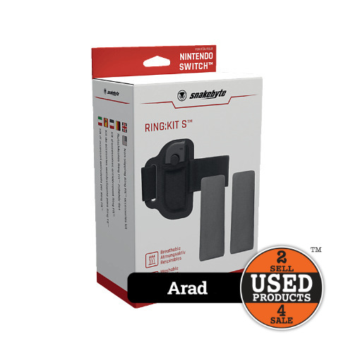 Curea pentru picior Snakebyte Ring Kit S, compatibil Nintendo Switch