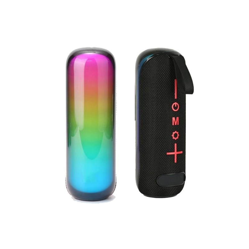 Boxa Portabila Bluetooth OKOP KP-558, LED RGB, Stereo 10W, USB, MicroSD, Radio FM, Type-C