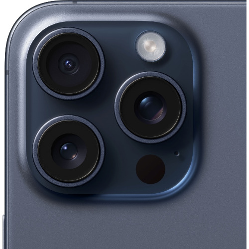 Apple iPhone 15 PRO Max 256 Gb, Blue Titanium - imagine 3
