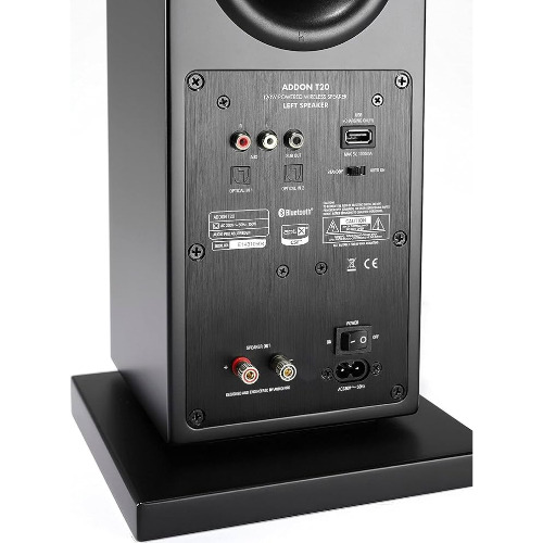 Boxe de podea active wireless Audio Pro Addon T20, 120W, Bluetooth 4.0, USB, Negru - imagine 3
