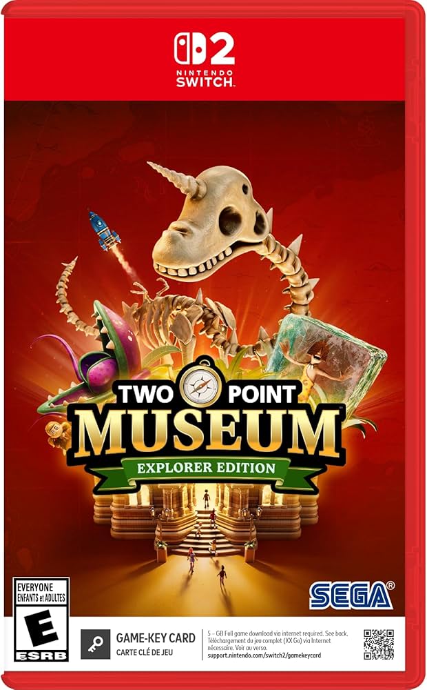 Two Point Museum Explorer Edition - Joc Nintendo Switch 2 (Produs NOU!)