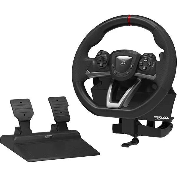 Volan Gaming HORI Racing Wheel APEX SPF-004, cu Pedale, pentru PS5, PS4, PC - imagine 2