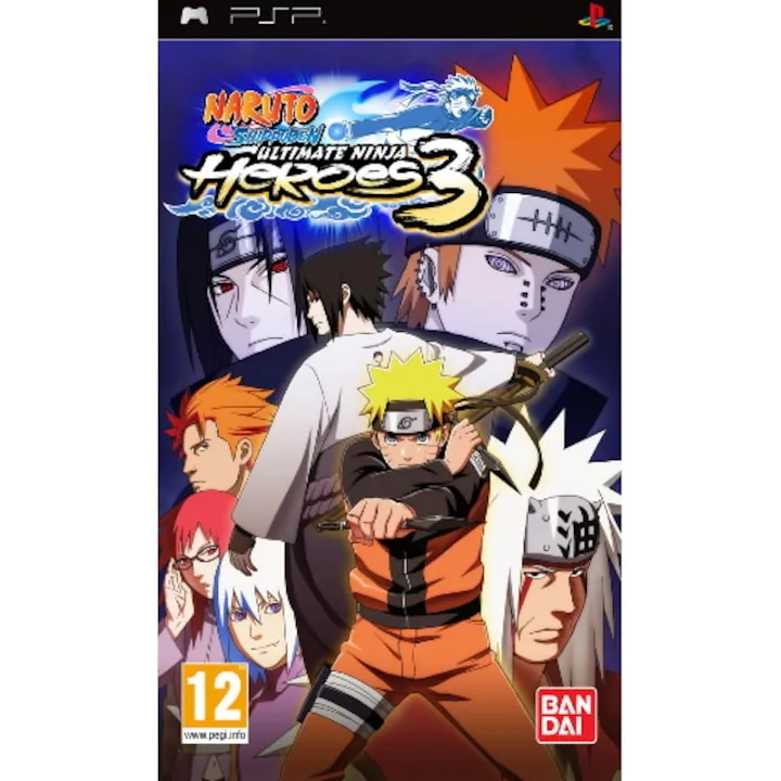 Naruto Shippuden Ultimate Ninja Heroes 3 - Joc PSP