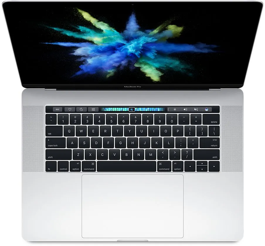 Apple Macbook PRO 15 2018 A1990, Intel Core i7 2.6 GHz, 32 Gb RAM, SSD 512 Gb, Intel UHD Graphics 630, 4 x Thunderbolt 3, Jack 3.5mm, Silver - imagine 2