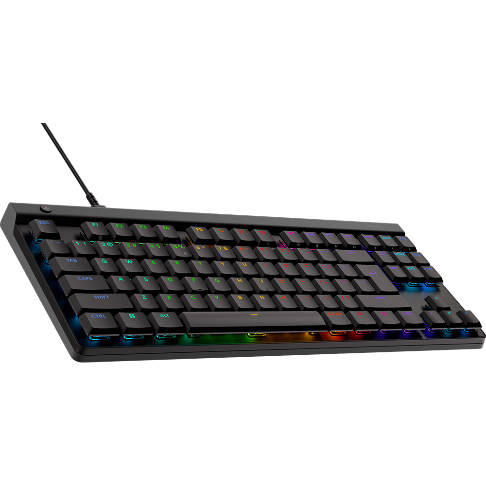 Tastatura Gaming Mecanica LOGITECH G515 TKL Tactile, USB, Layout US, negru
