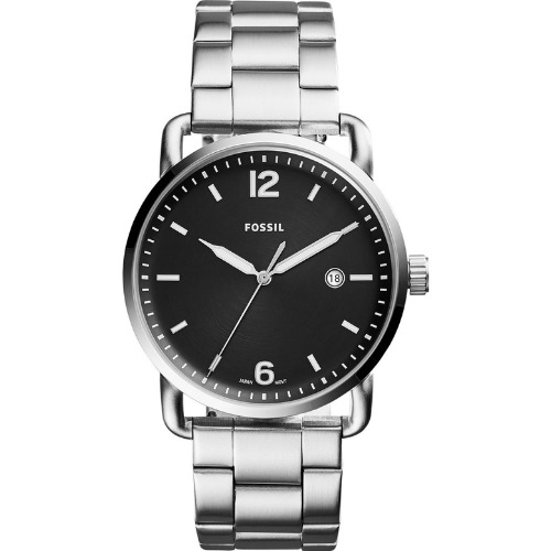 Ceas barbatesc Fossil FS5391, 44mm, Quartz, Curea Piele, Black Dial