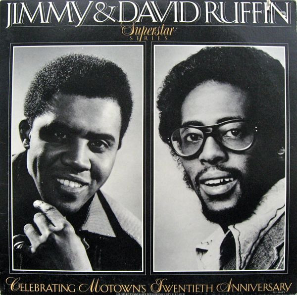Jimmy & David Ruffin - Motown Superstar Series Volume 8 1973 - Disc Vinyl