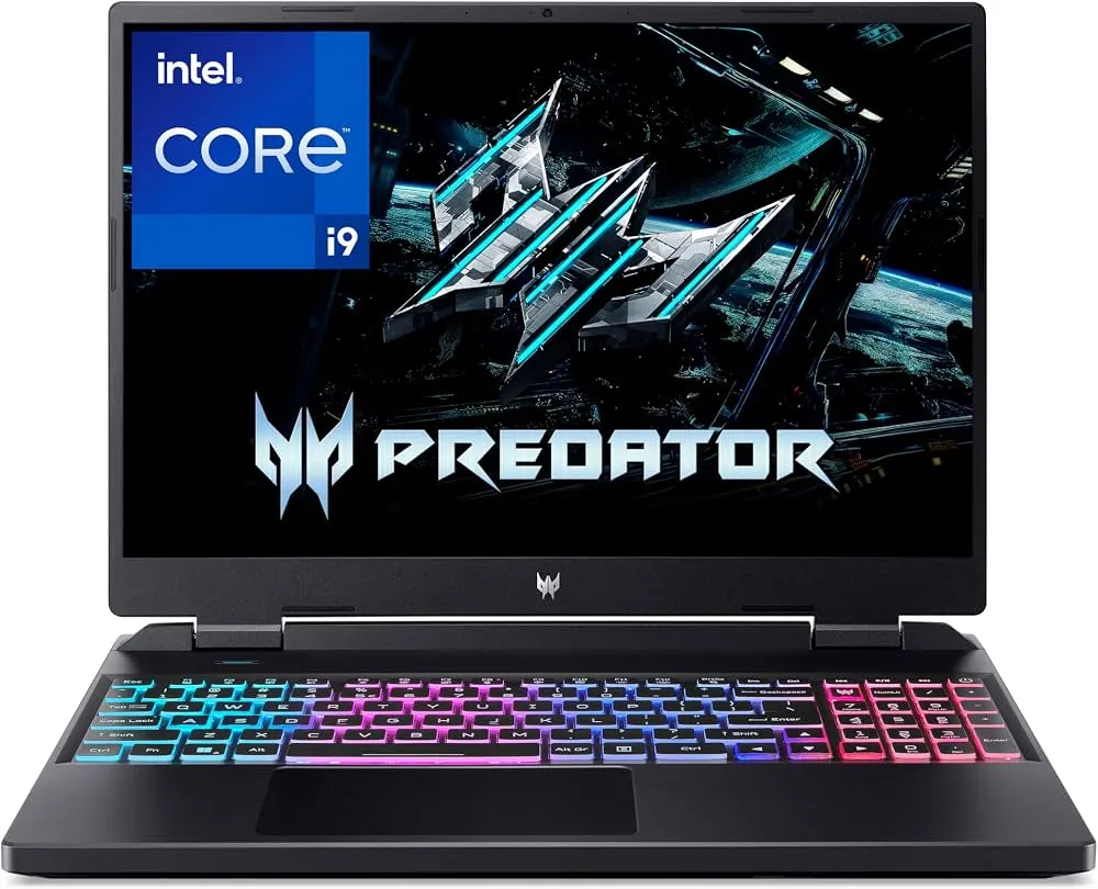 Laptop Gaming Acer Predator Helios Neo 16 PHN16-71, Display 16 inch FHD, 165Hz, Intel Core i7-13700HX, 16-Core, 16Gb RAM DDR5, 4800MHz, SSD 512GB NVMe, NVIDIA GeForce RTX 4060 8Gb, USB, USB-C, HDMI, Ethernet, Jack 3.5mm - imagine 2